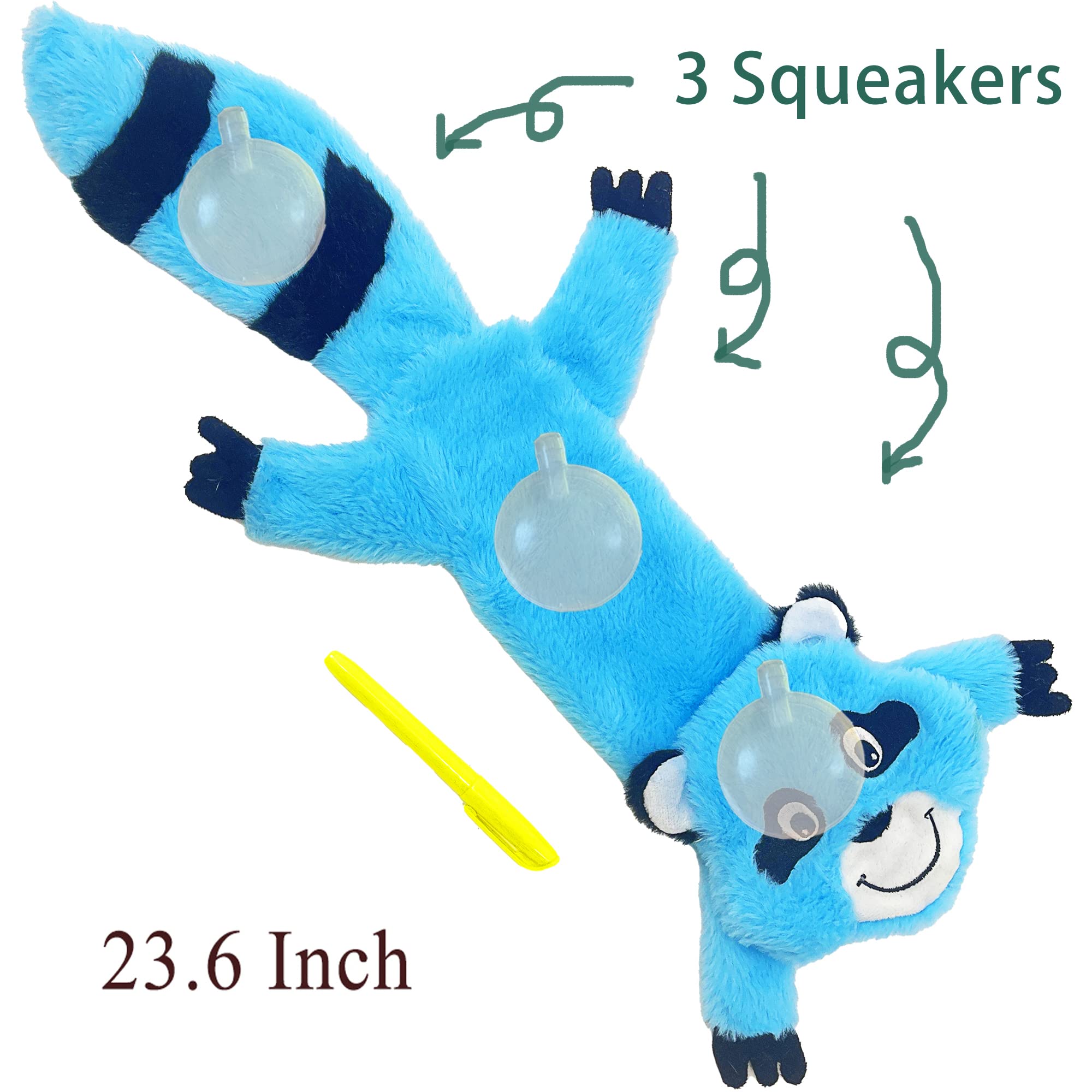 Jalousie Multipack Stuffingless Dog Squeaky Toys Dog Toy Dog With Durable Liner No Stuffing Dog Toy - Dog Toys For Pets Dogs For Small Medium Large Dogs (Xlarge - 5 Pack)