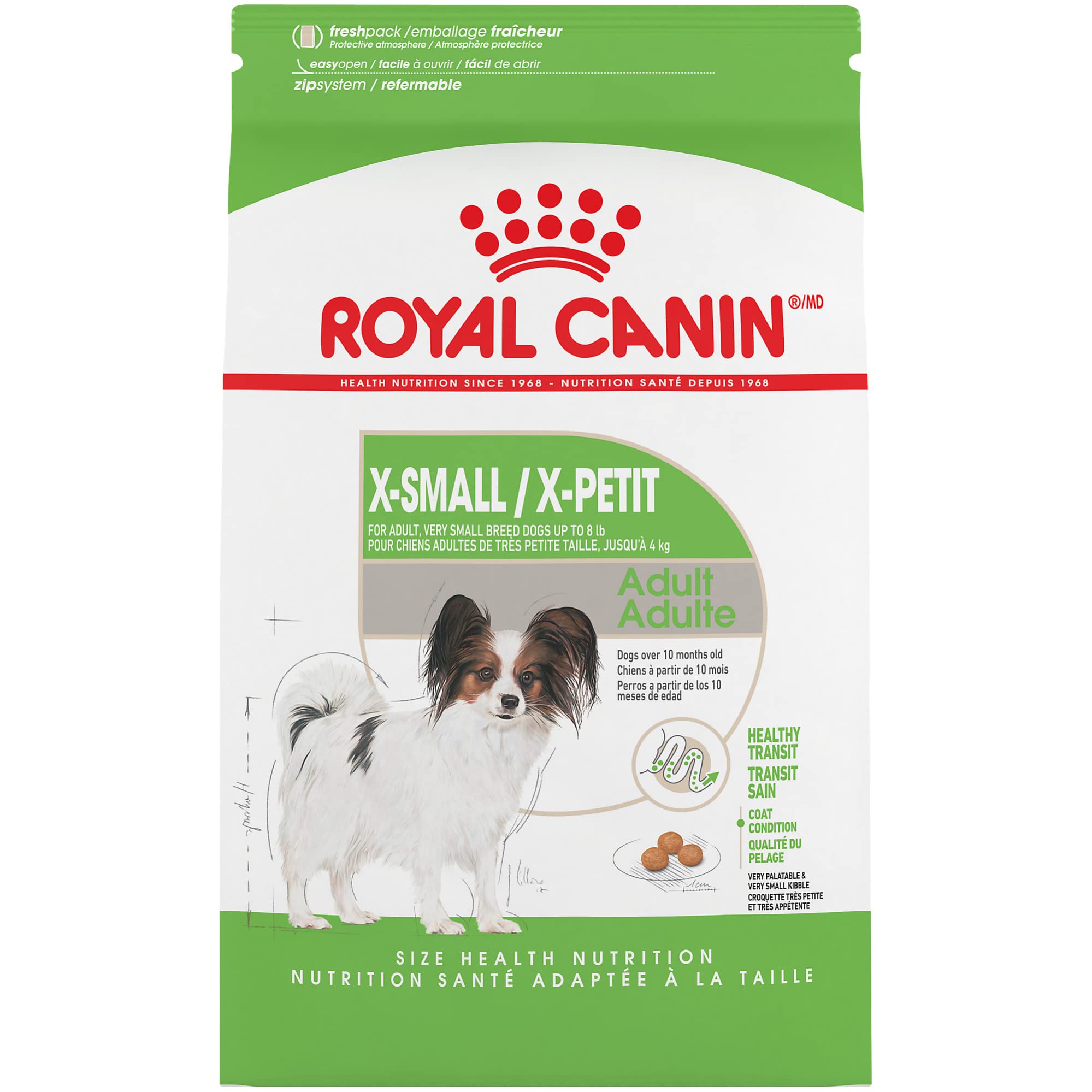 Royal Canin X-Small Adult Dry Dog Food, 2.5 lb bag
