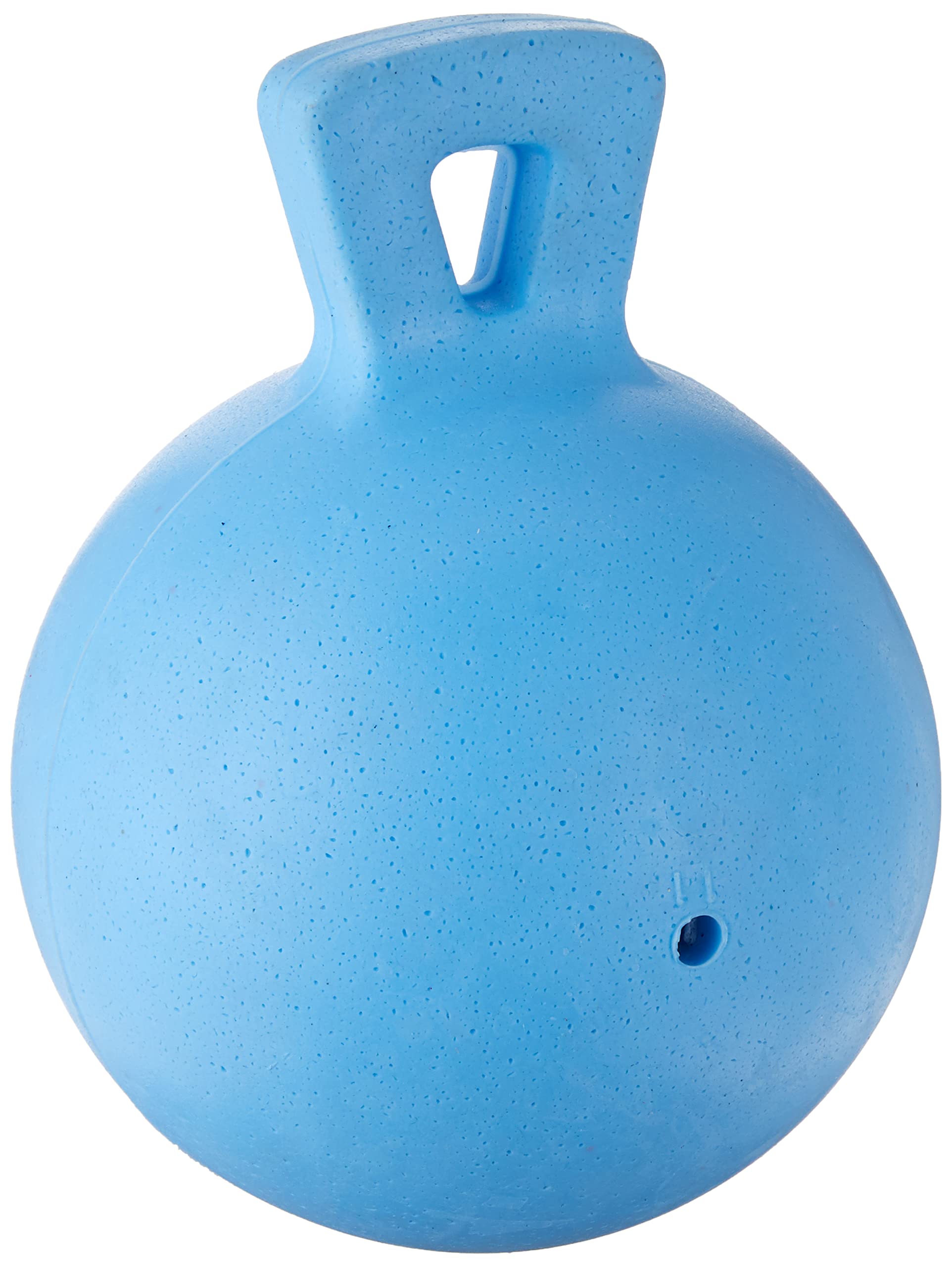 Jolly Pets Dog Tug-N-Toss Toy Ball, 6-Inch, Blueberry (406 Bb), All Breed Sizes