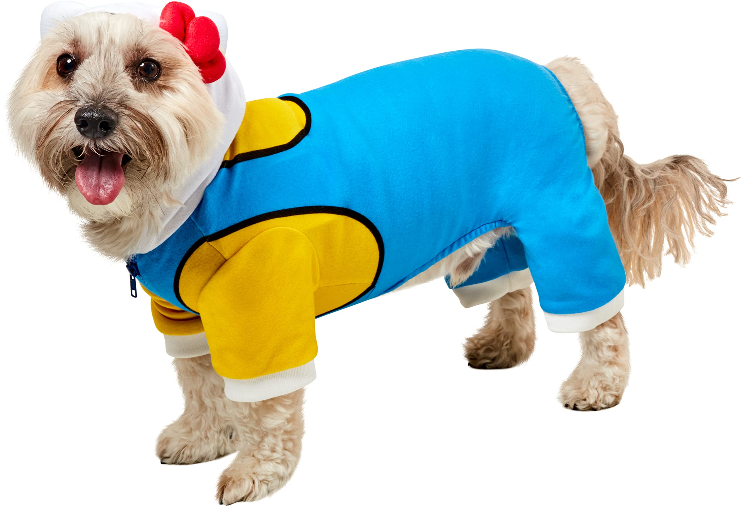 Rubie'S Hello Kitty Plush Hooded Costume Jumpsuit For Pets, As Shown, Medium