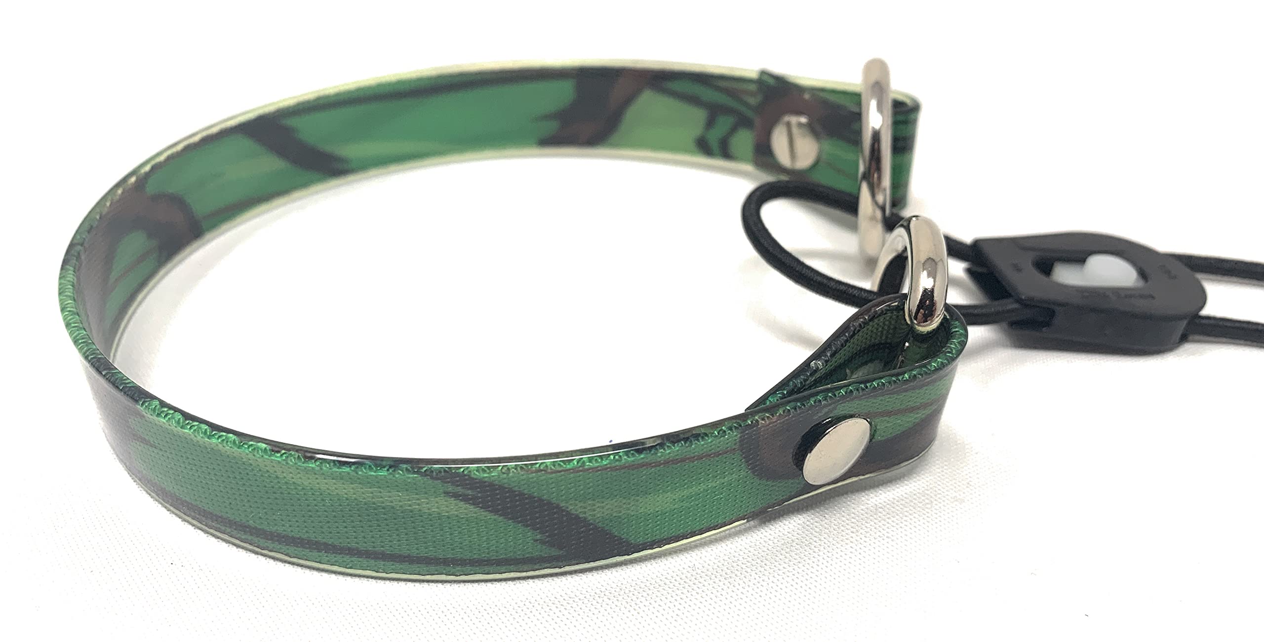 Sparky Pet Co - Surefit ECollar Strap - Bungee Dog Collar - Waterproof - Adjustable - Secure Nexus Wheel Lock - for Electronic T