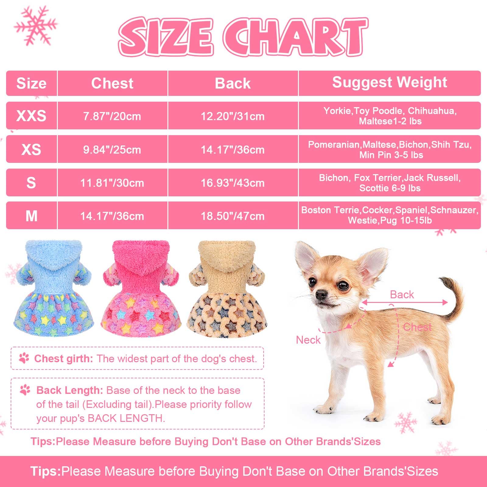 Dog Hoodie Dog Sweater Valentine'S Day Dog Clothes For Small Dogs Boy Girl Pet Sweater Dress For Dogs Cold Weather Dog Coats Fal