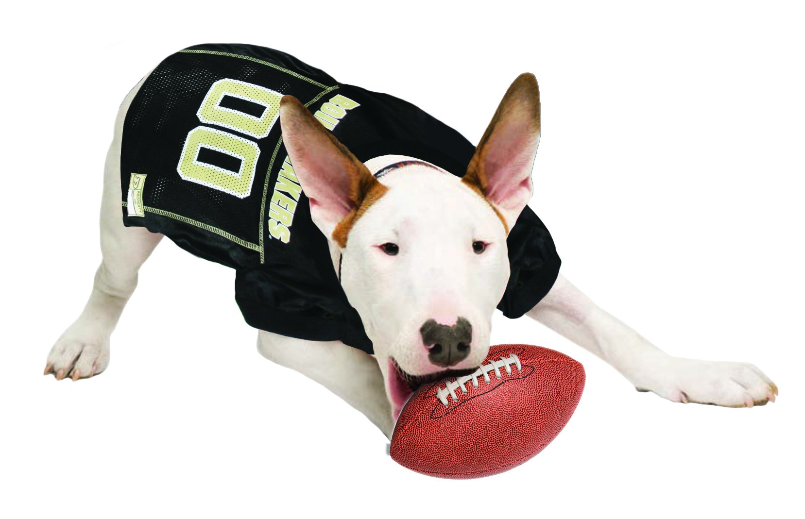 Pets First NCAA College Purdue Boilermakers Mesh Jersey for DOGS & CATS, X-Large. Licensed Dog Jersey with your Favorite Footbal