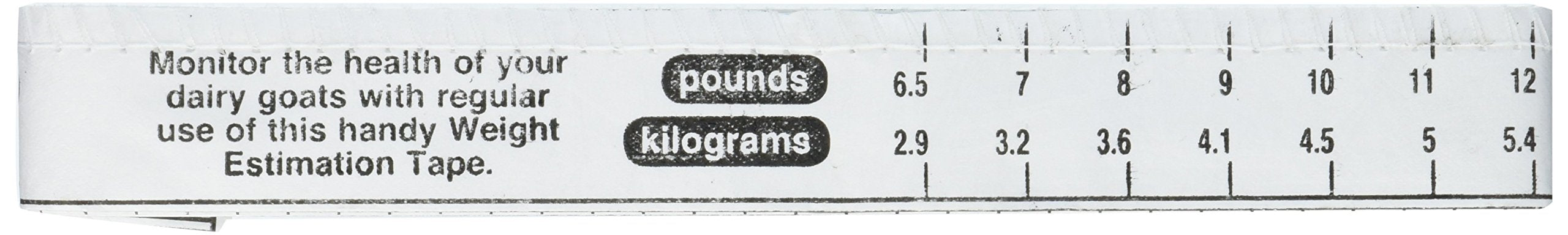 Coburn Dairy Goat Weigh Tape - 54''