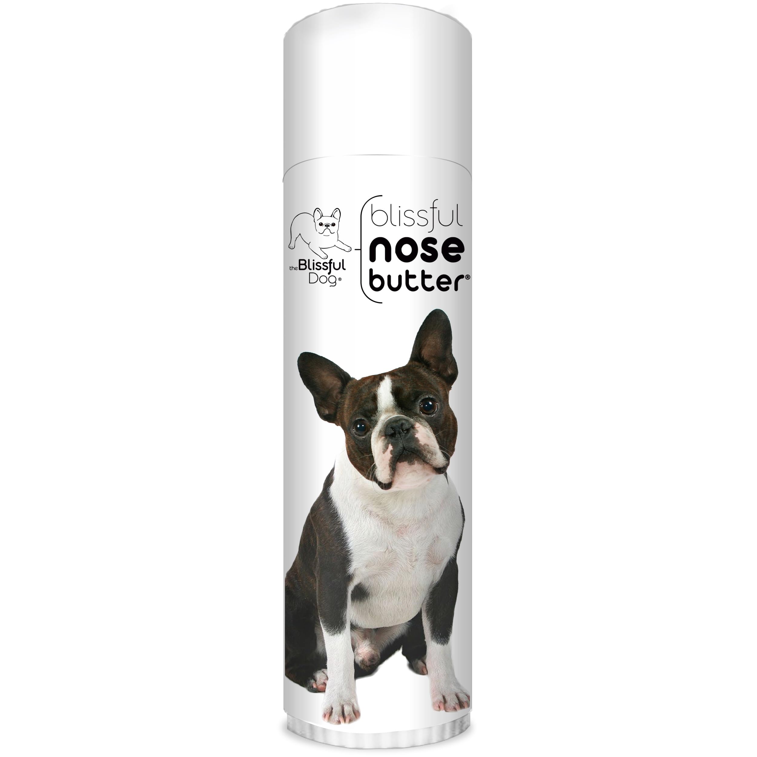 The Blissful Dog Boston Terrier Unscented Nose Butter, 0.50-Ounce