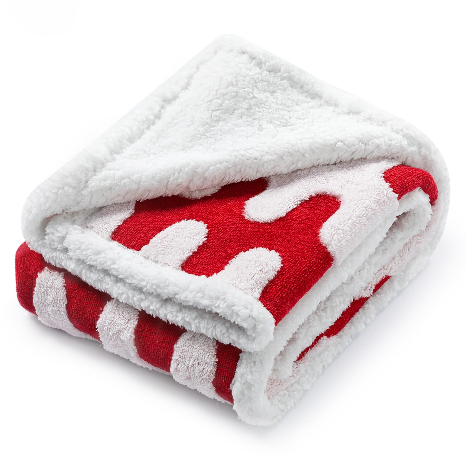 Maidewow Waterproof Pet Blanket,Dog Bed Covers Small Throw for Puppy Cats Stylish Jacquard Pets Couch Sofa Furniture Protection 