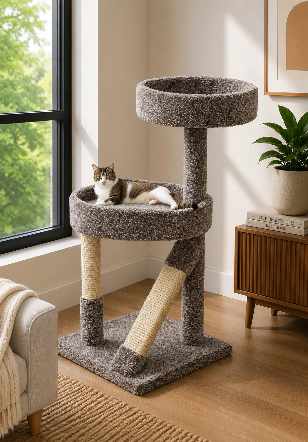 New Cat Condos 41 Cat Scratching Tree