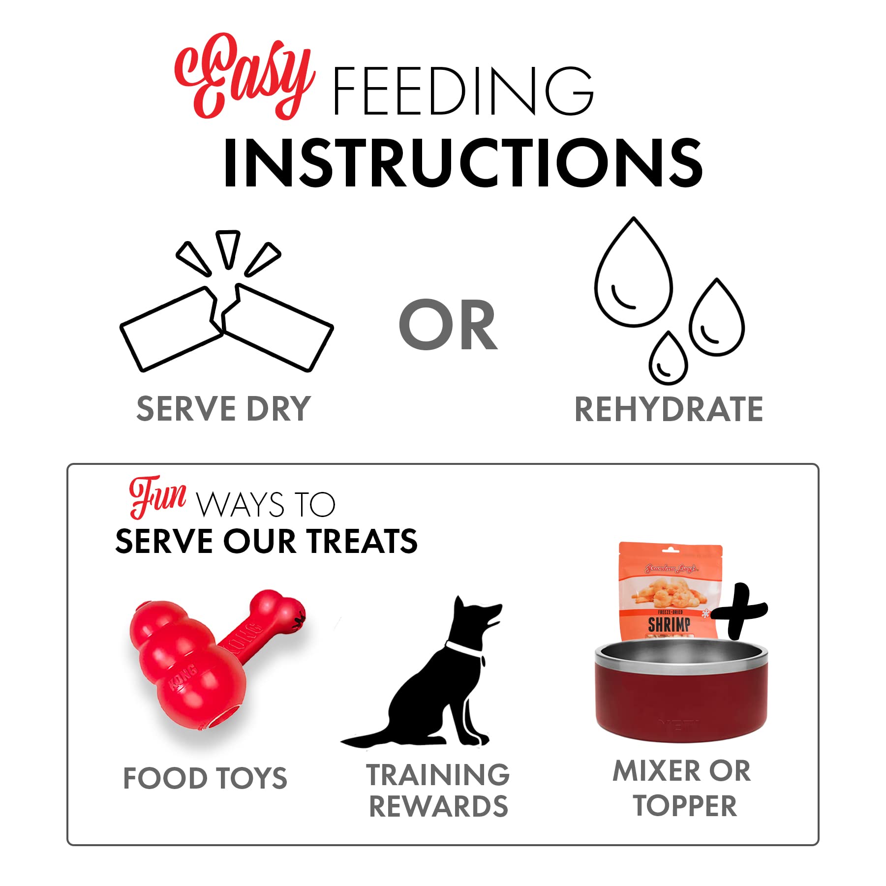 Grandma Lucys Single Ingredient Shrimp Treats - 0.65oz