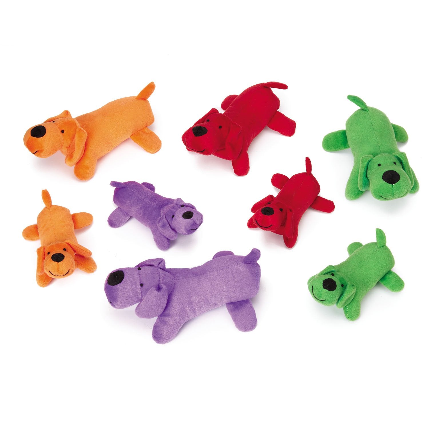 Zanies Lil' Yelper Dog Toys, Orange, 5''