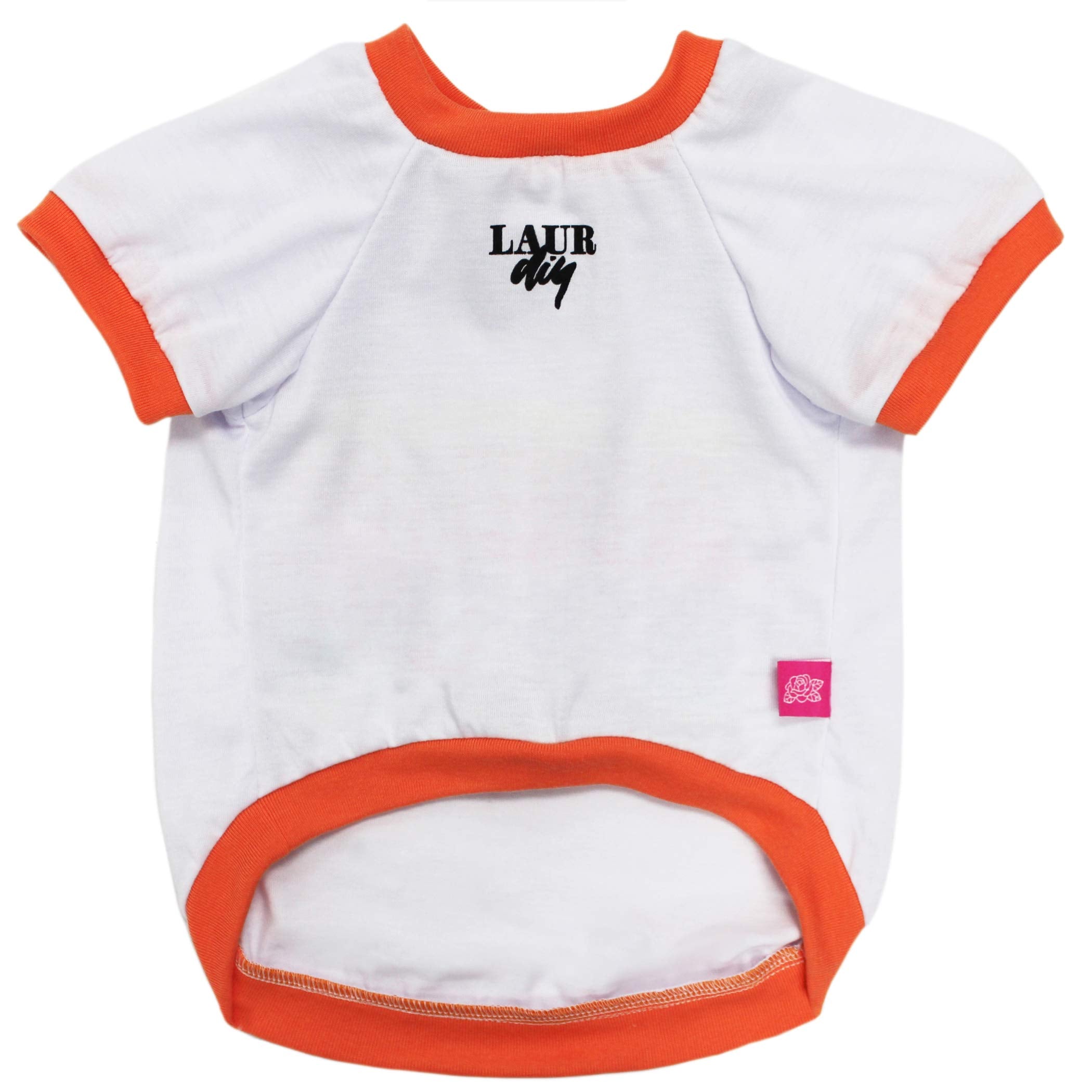 Laur Diy Pet Tee Shirt - Fur Baby - Laurdiy Dog Shirt, Medium