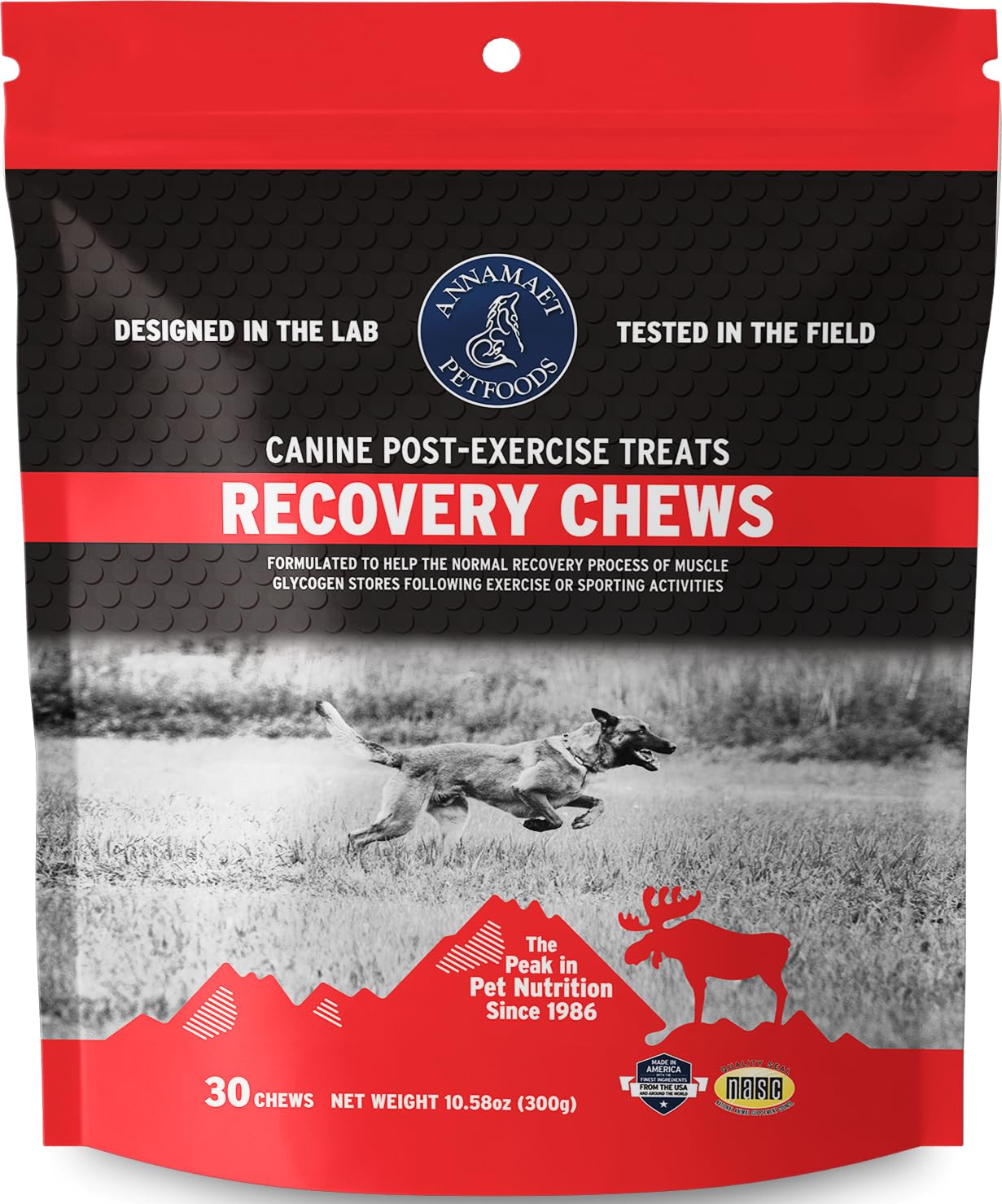 Annamaet Recovery Chews - Canine Post-Exercise Chews 300g