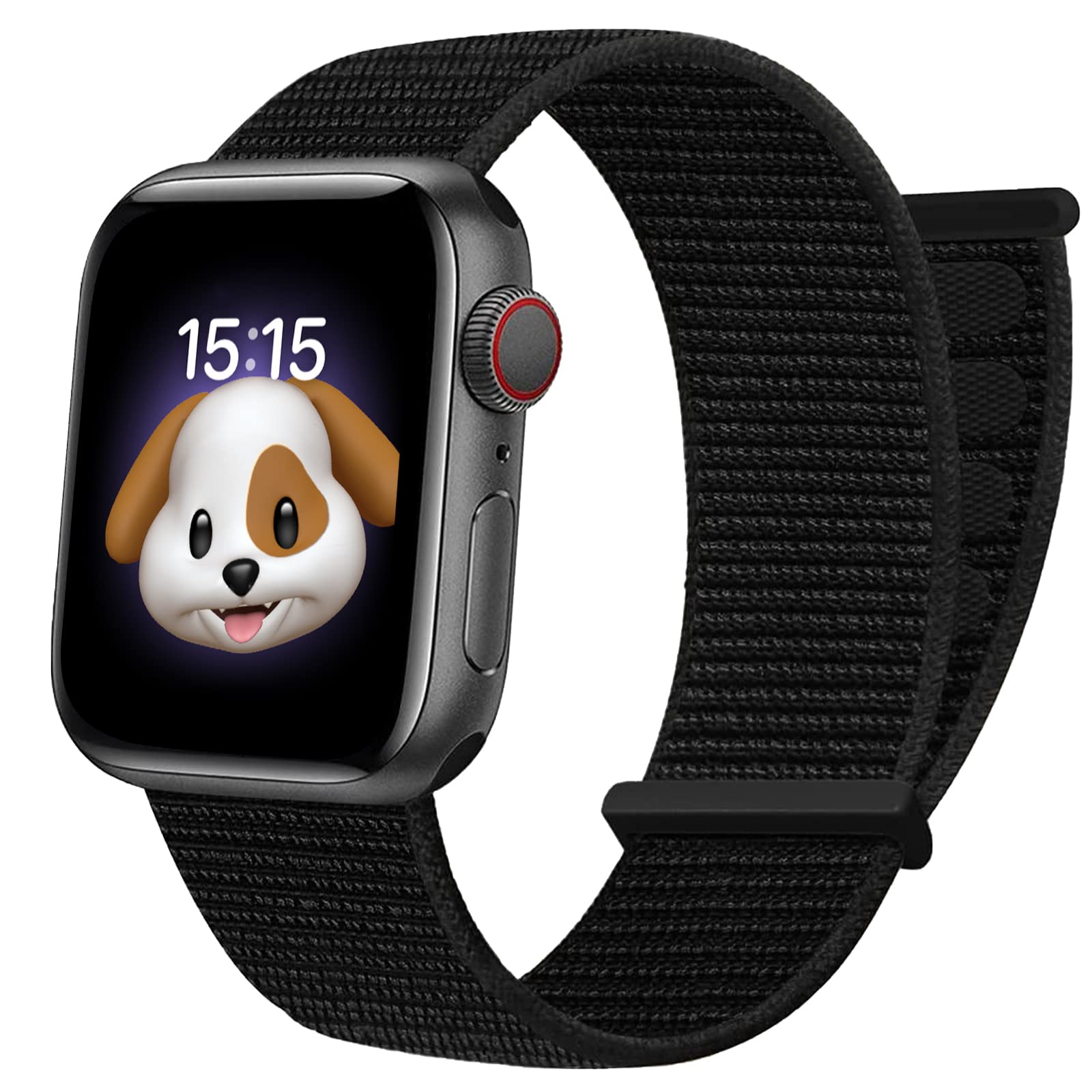 Blackpro For Kids Apple Watch Band, Breathable Soft Nylon Loop Strap For Boy Girl, Compatible With Apple Watch Series 7654321Se