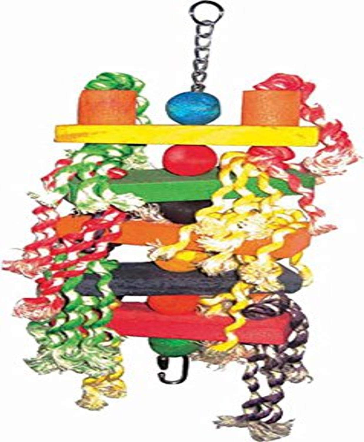 Hanging Wooden Rectangles with Rope HB137