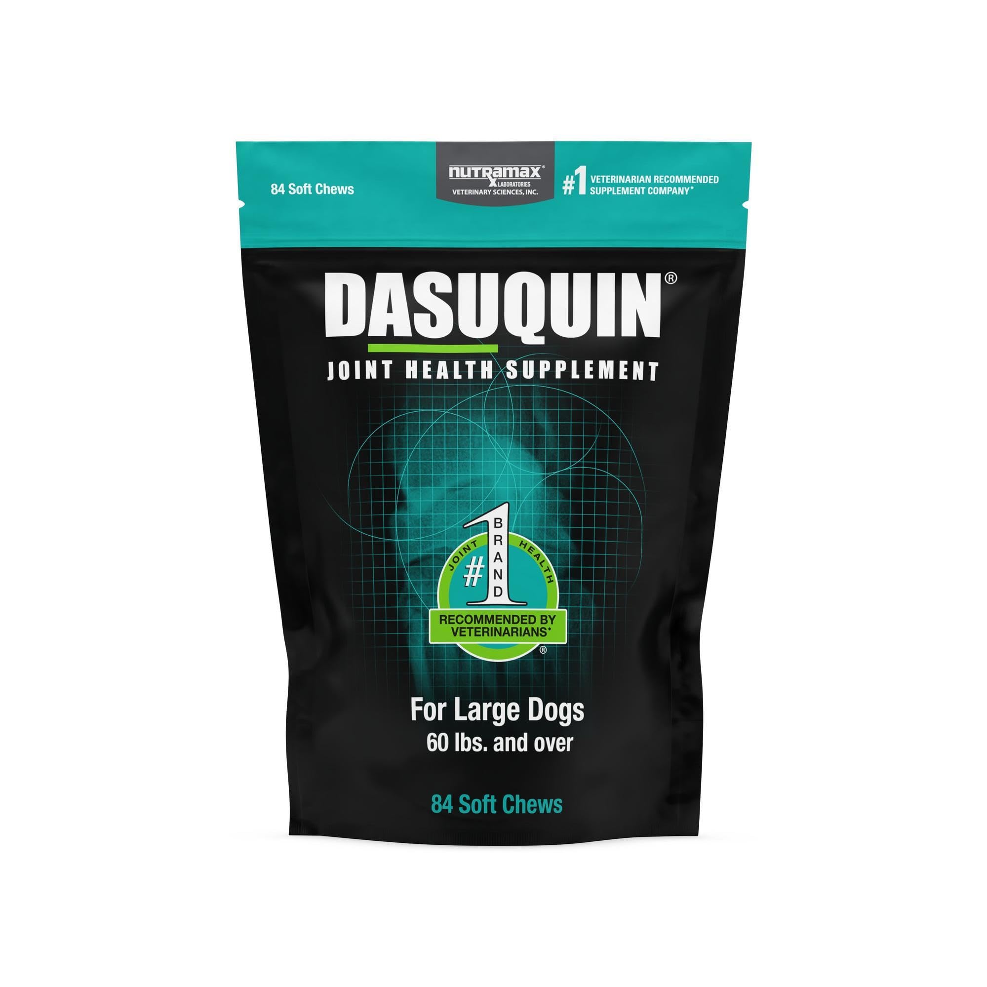Nutramax Laboratories Dasuquin Joint Health Supplement for Large Dogs - With Glucosamine, Chondroitin, ASU, Boswellia Serrata Ex