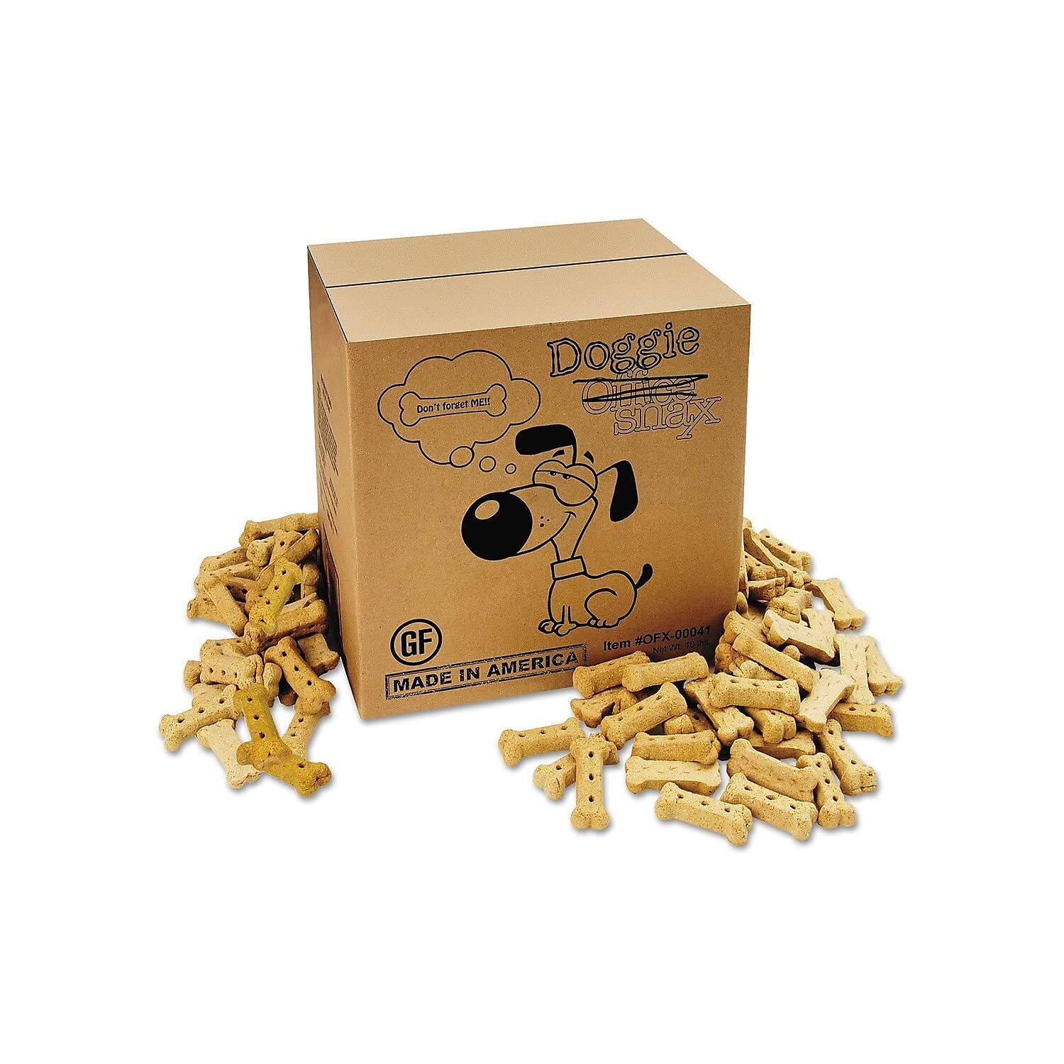 Office Snax Doggie Snax Biscuits - 1 / Box