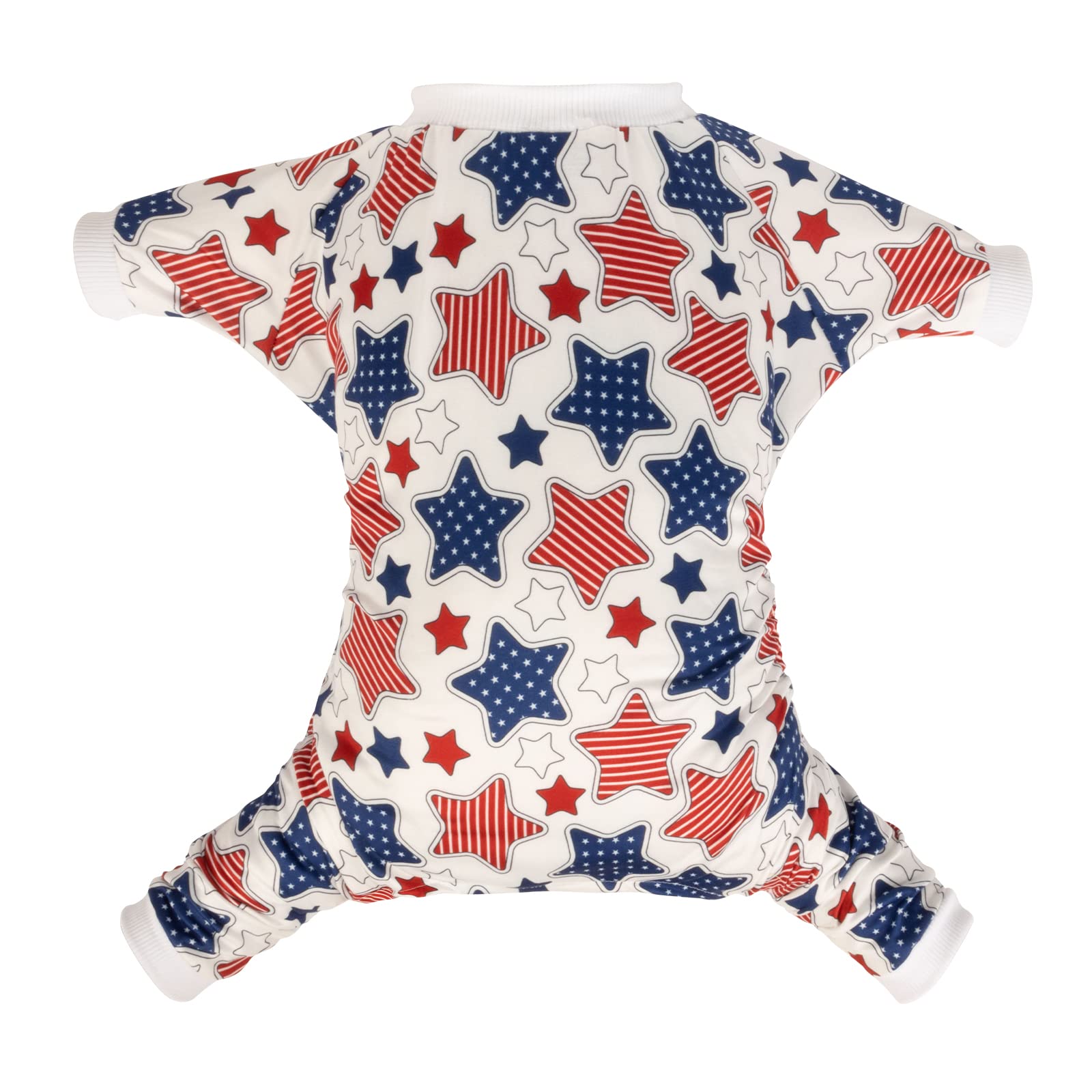 Cutebone Small Dog Pajamas Shirt Stretchy Summer Puppy Pjs Soft Cat Onesies Pet Clothes For Daily Wear Da19M