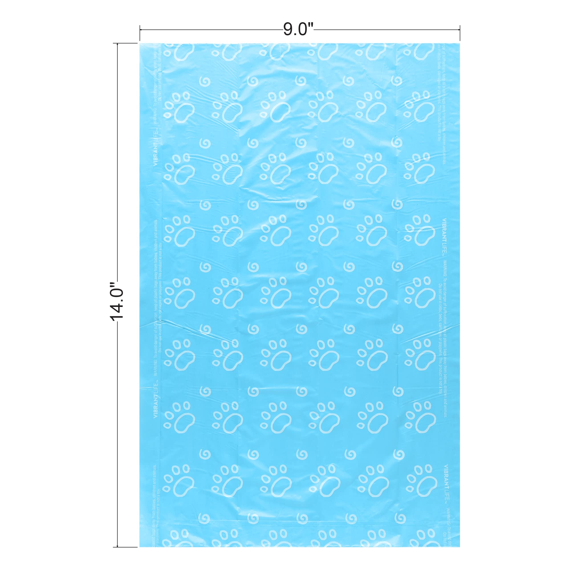 Vibrant Life 120 Pet Waste Bags | 4-Colors | Fresh Scented | Durable Leak-Proof