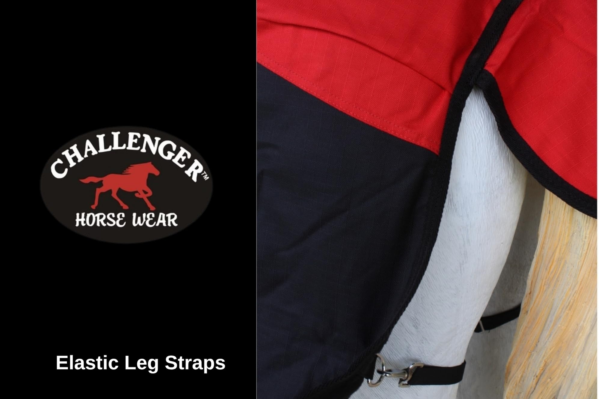 Challenger 84 1200D Turnout Waterproof Fleece Lined Medium Winter Blanket Sheet 386Lg