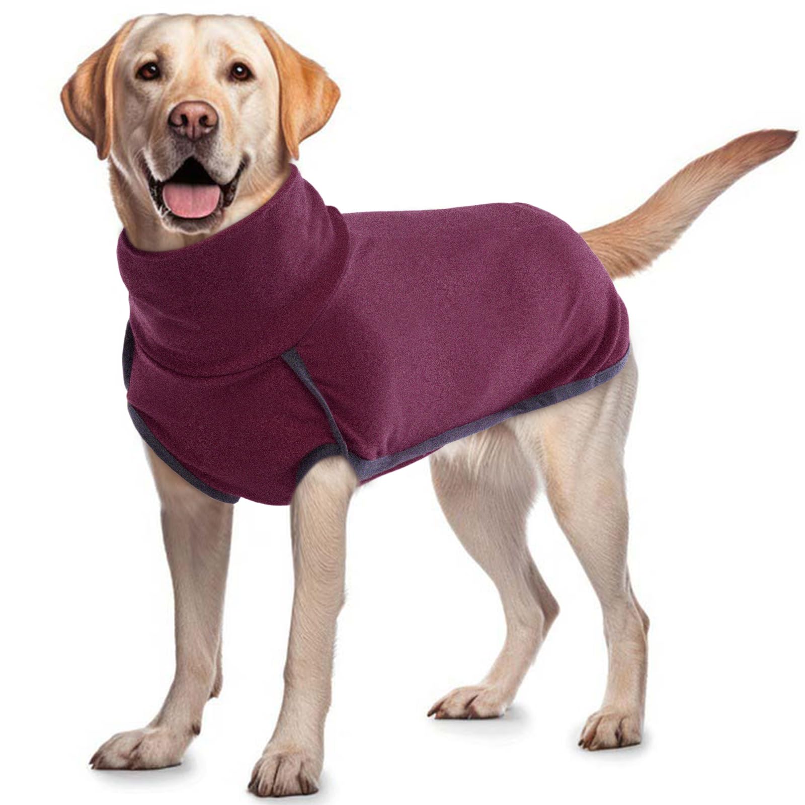 Rozkitch Soft Warm Dog Sweater Pajamas, Winter Dog Vest, Elastic Turtleneck Sweater, Lightweight Pet Shirt For Small To Large Do