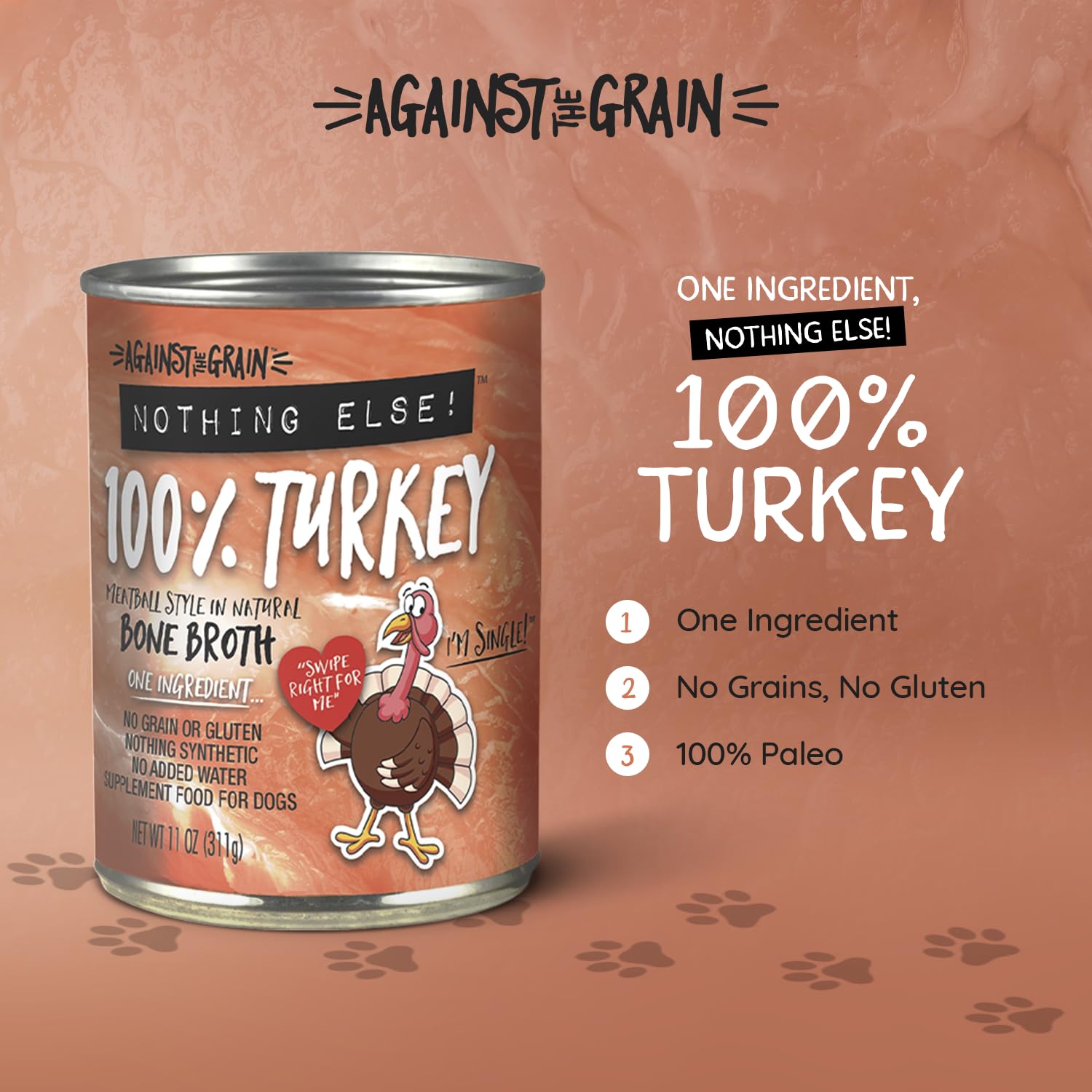 Evangers Against The Grain Nothing Else! Dog Food - 12, 11 oz Cans