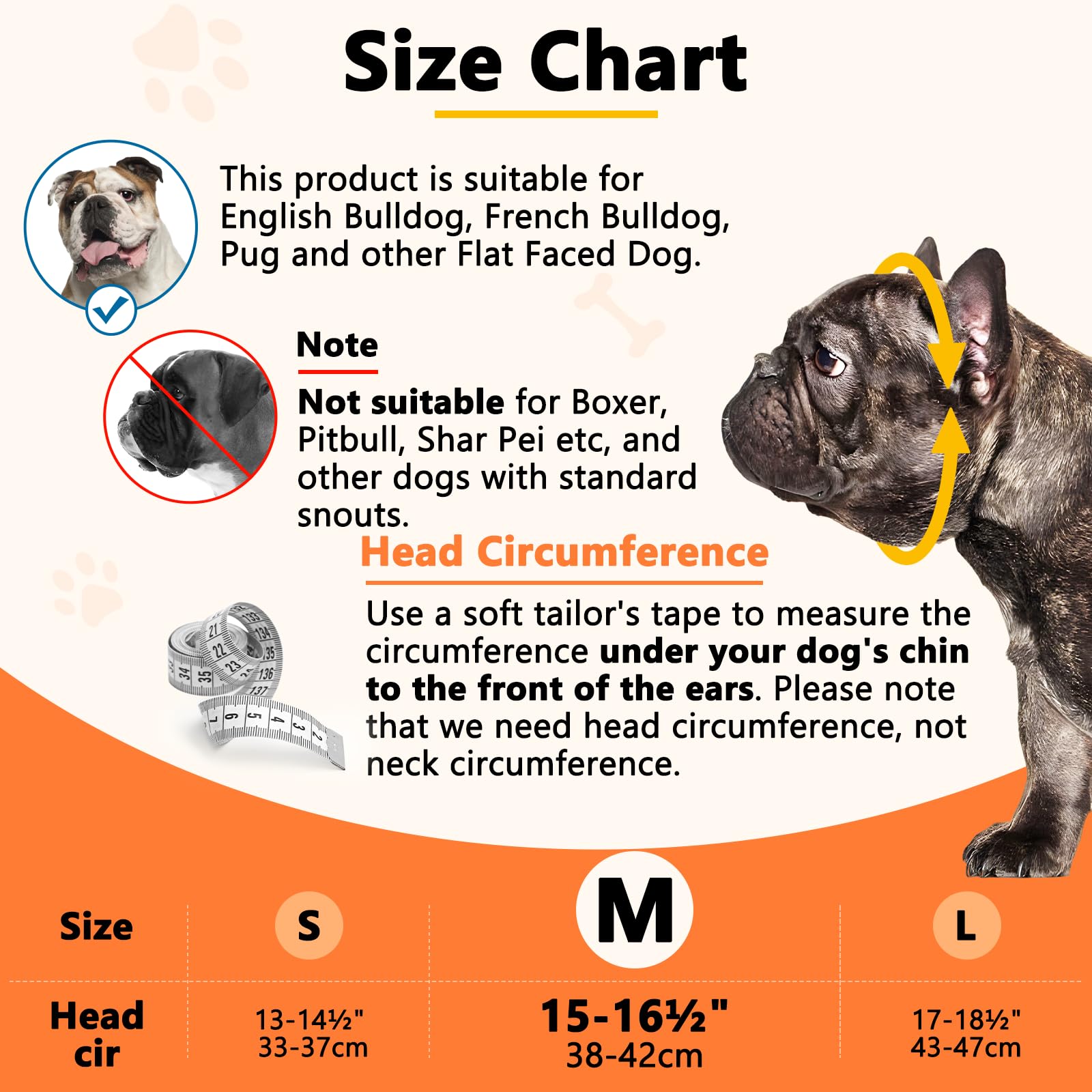 Short Snout Dog Muzzle, Soft Silicone Flat Faced Muzzle For French Bulldog Shih Tzu And Pug For Biting Chewing Licking And Grooming, Allows Panting