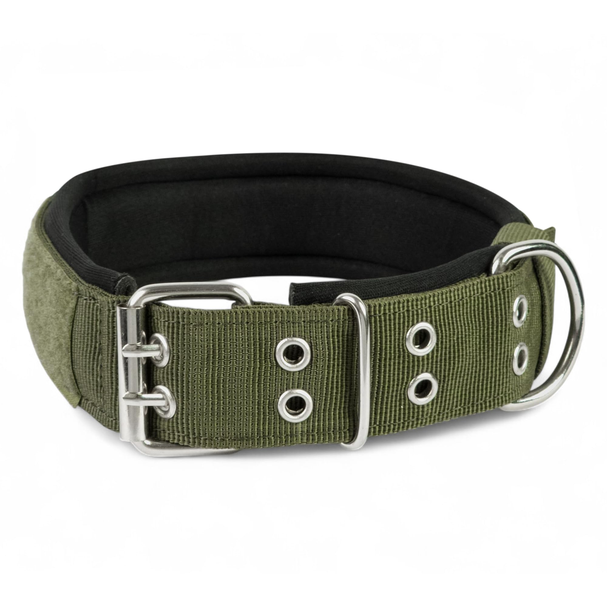 True Dawg Tactical Dog Collar Belt For Large Dogs, Military Grade Heavy Duty Dog Neck Collar Belt For Strong Big Dogs, Training 