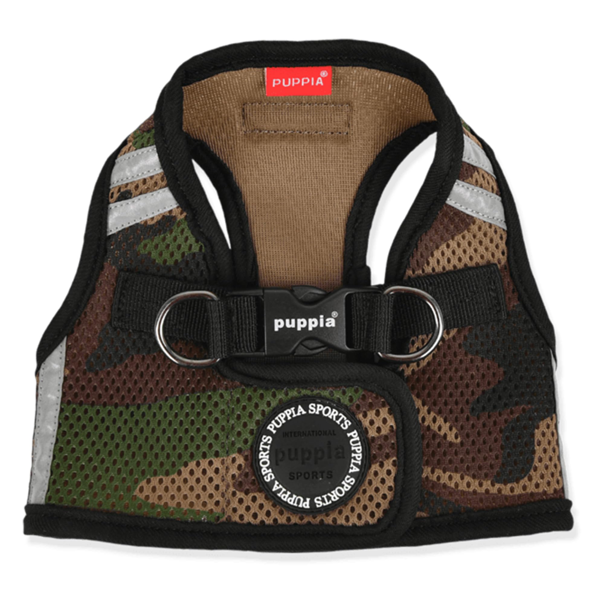 Puppia Soft Vest Harness Pro - Camo - Xl
