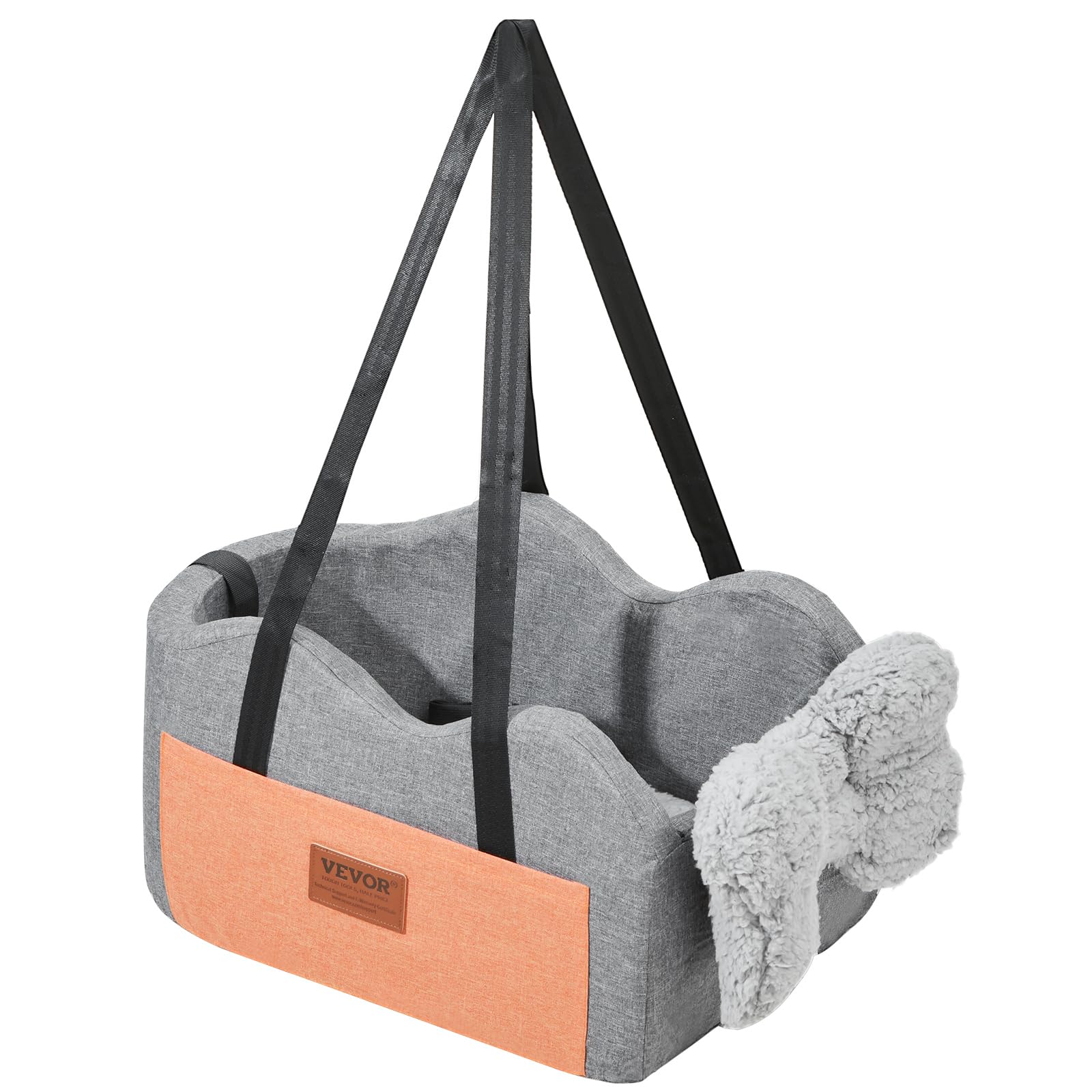 Vevor Center Console Dog Car Seat Dog Booster Car Seat For Small Dog 8 Lbs