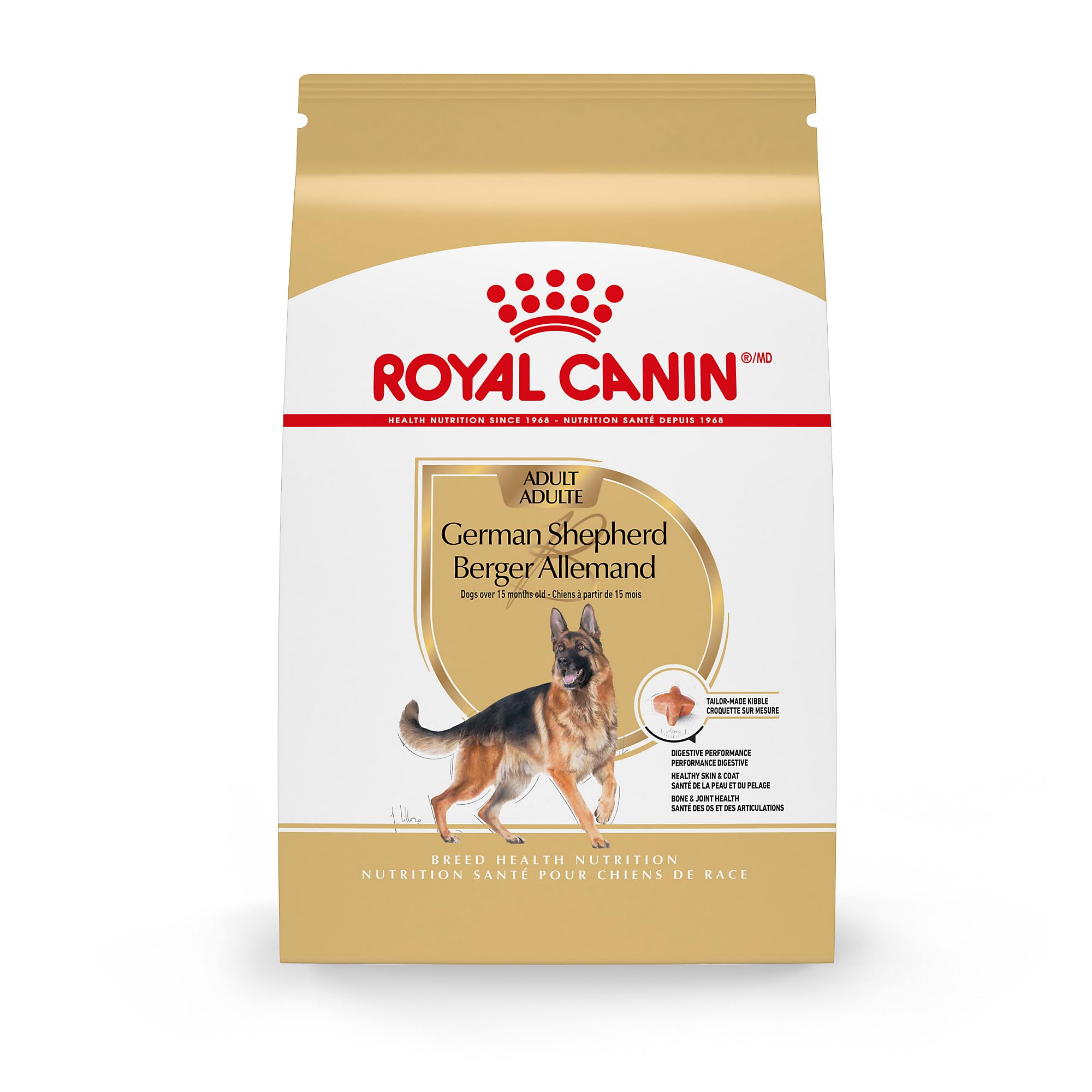 Royal Canin German Shepherd Adult Dry Dog Food, 17 lb bag