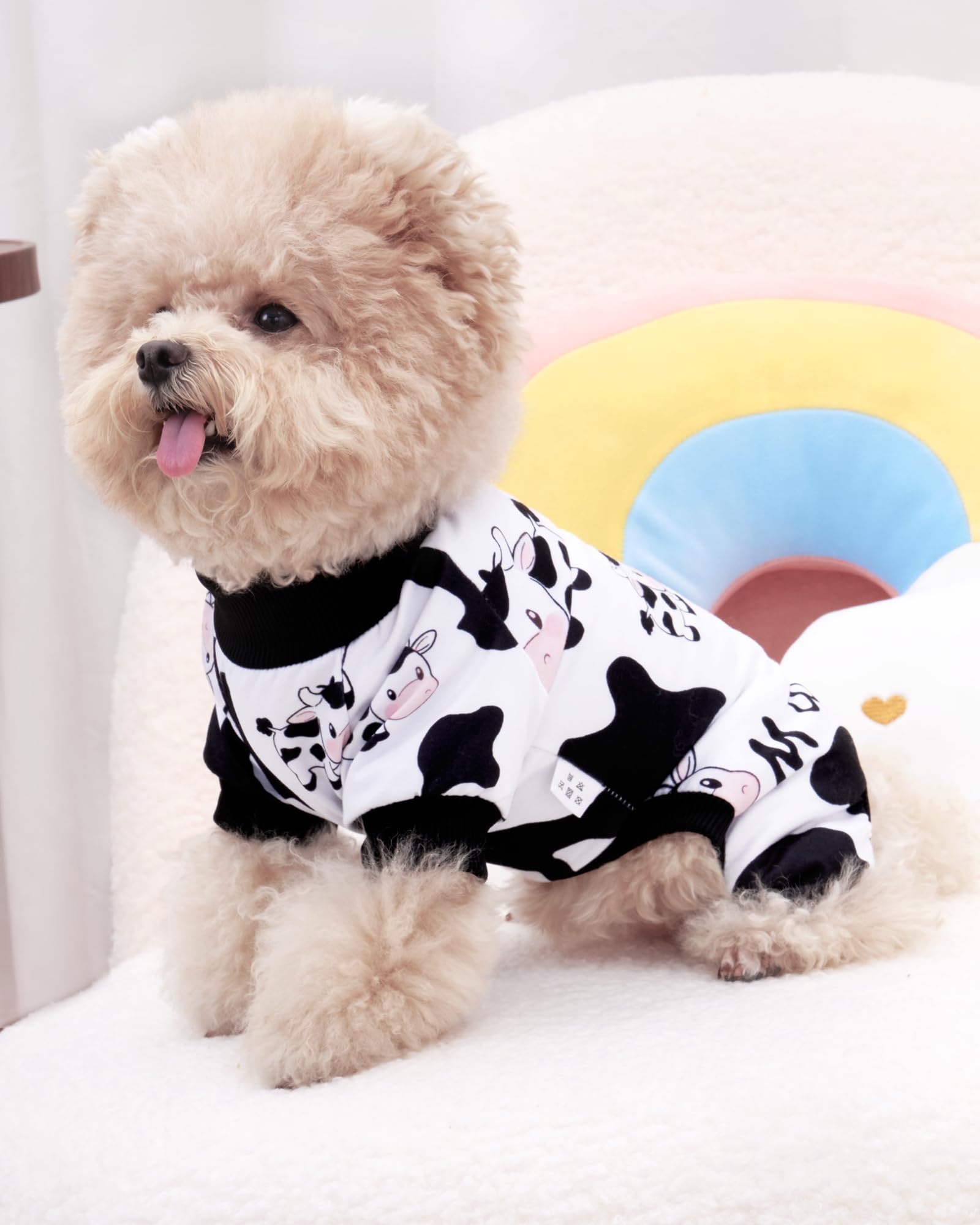 Xpudac Dog Pajamas Soft Stretchy Pig Dog Clothes For Small Medium Dogs Pet Jumpsuit Cat Apparel-2Xl