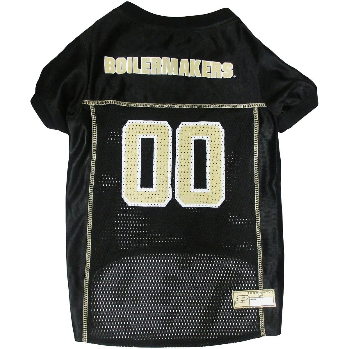 Pets First NCAA College Purdue University Mesh Jersey for DOGS & CATS, Size XX-Large, Licensed Dog Jersey with your Favorite Foo