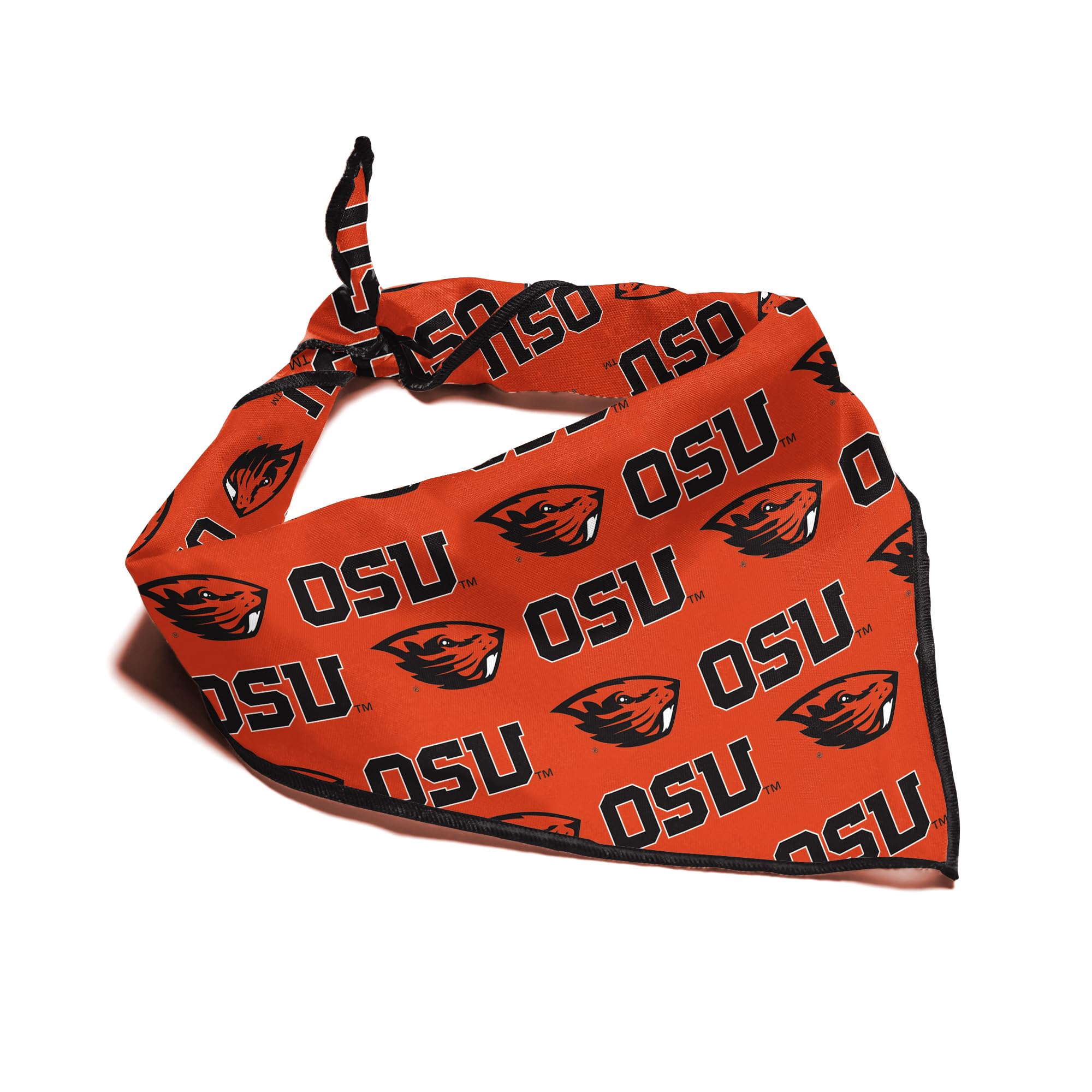 Oregon State Beavers Officially Licensed Bandana For Dogs And Cats | Fits Pets Great Gift Idea | Easy-To-Tie (Large, 28''