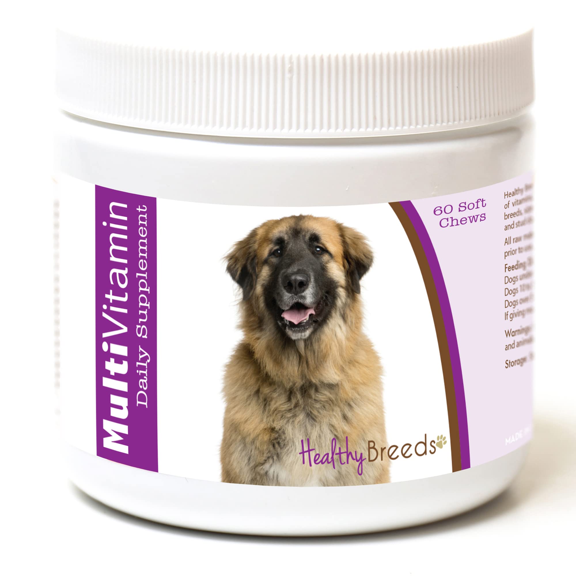 Healthy Breeds Leonberger Multi-Vitamin Soft Chews 60 Count