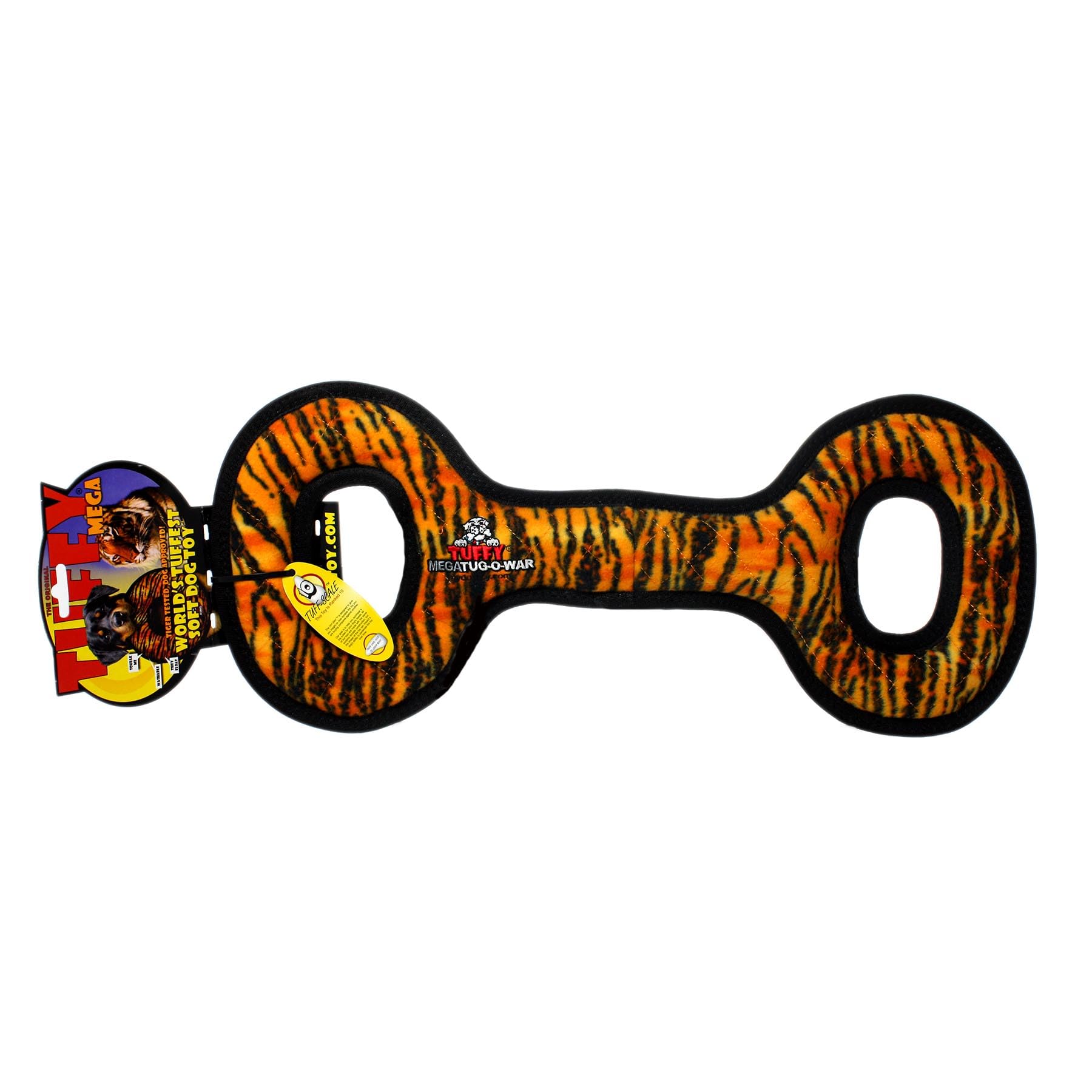 Tuffy Mega Tug Oval Tiger