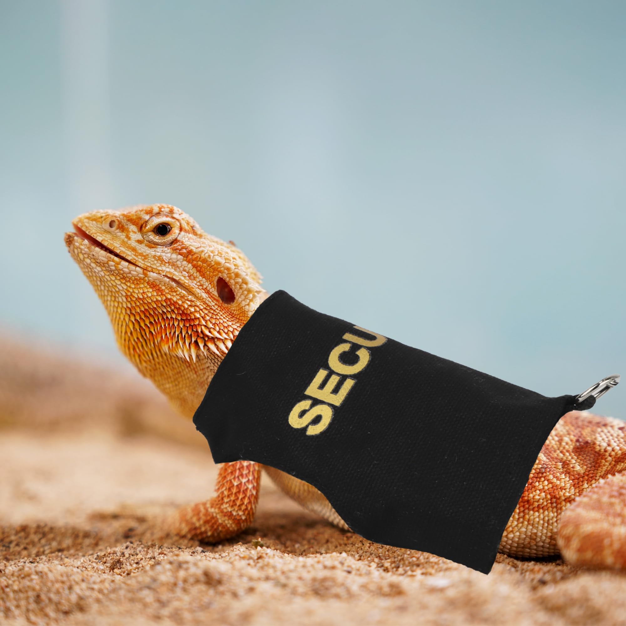 Adoggygo Bearded Dragon Harness Leash Set, Lizard Clothe Costume Adjustable Reptile Harness With 5Ft Leash For Bearded Dragon Li
