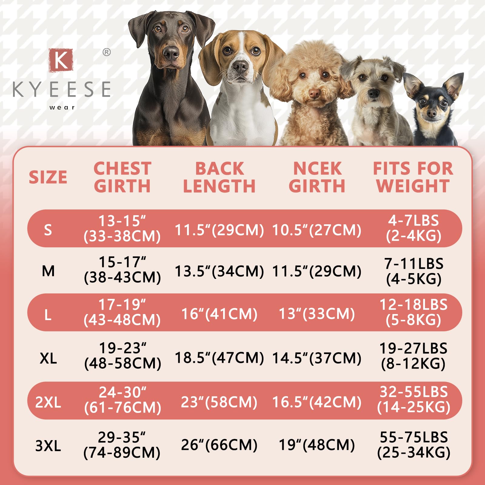 Kyeese 2Pack Soft Dog Sweaters For Small And Medium Dogs - Fleece Sweatshirt Pullover Clothes For Male Boy Dachshund - Stretchy