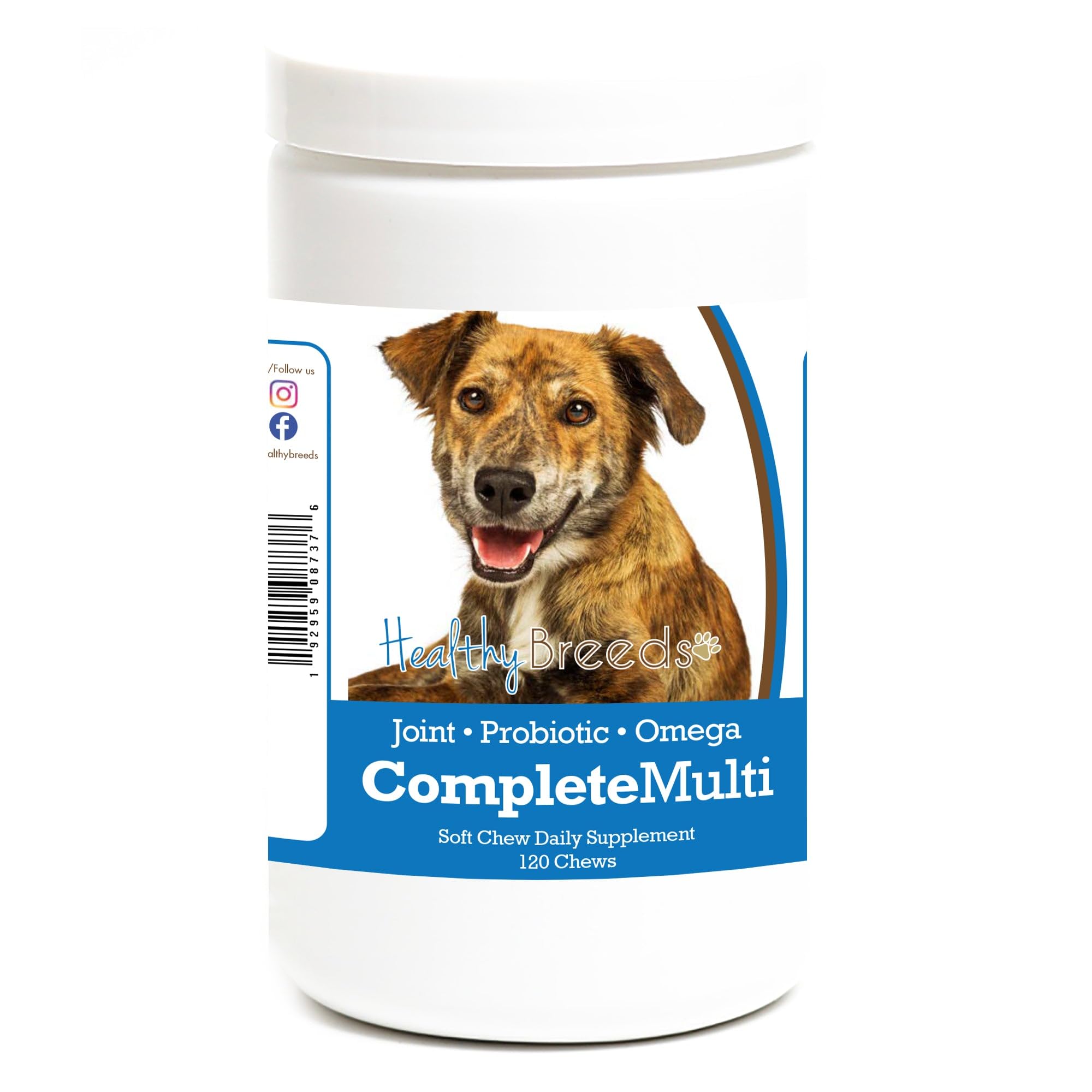 Healthy Breeds Plott All in One Multivitamin Soft Chew 120 Count