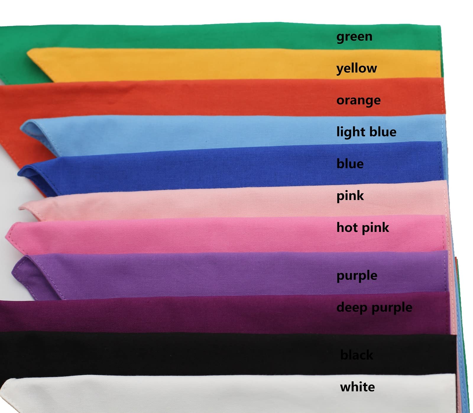 Eechicspace 2 Pack Hunter Orange Dog Bandanas Cotton For Small Dogs