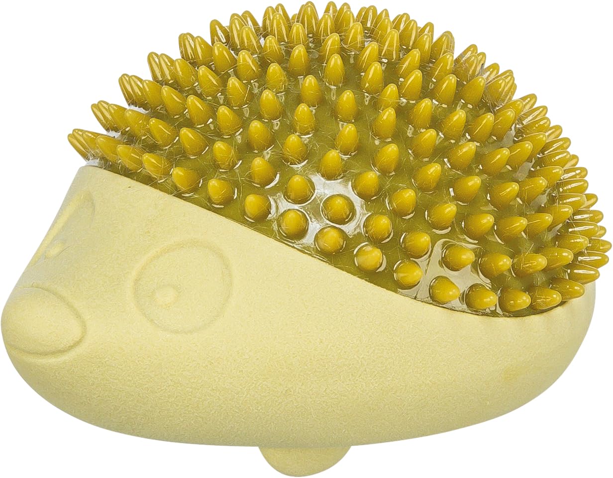 Trixie Durable Tpr Hedgehog Dog Toy  12Cm Soft Rubber Chew Toy For Dogs & Puppies | Textured Squeaky Toy For Chewing, Teething 