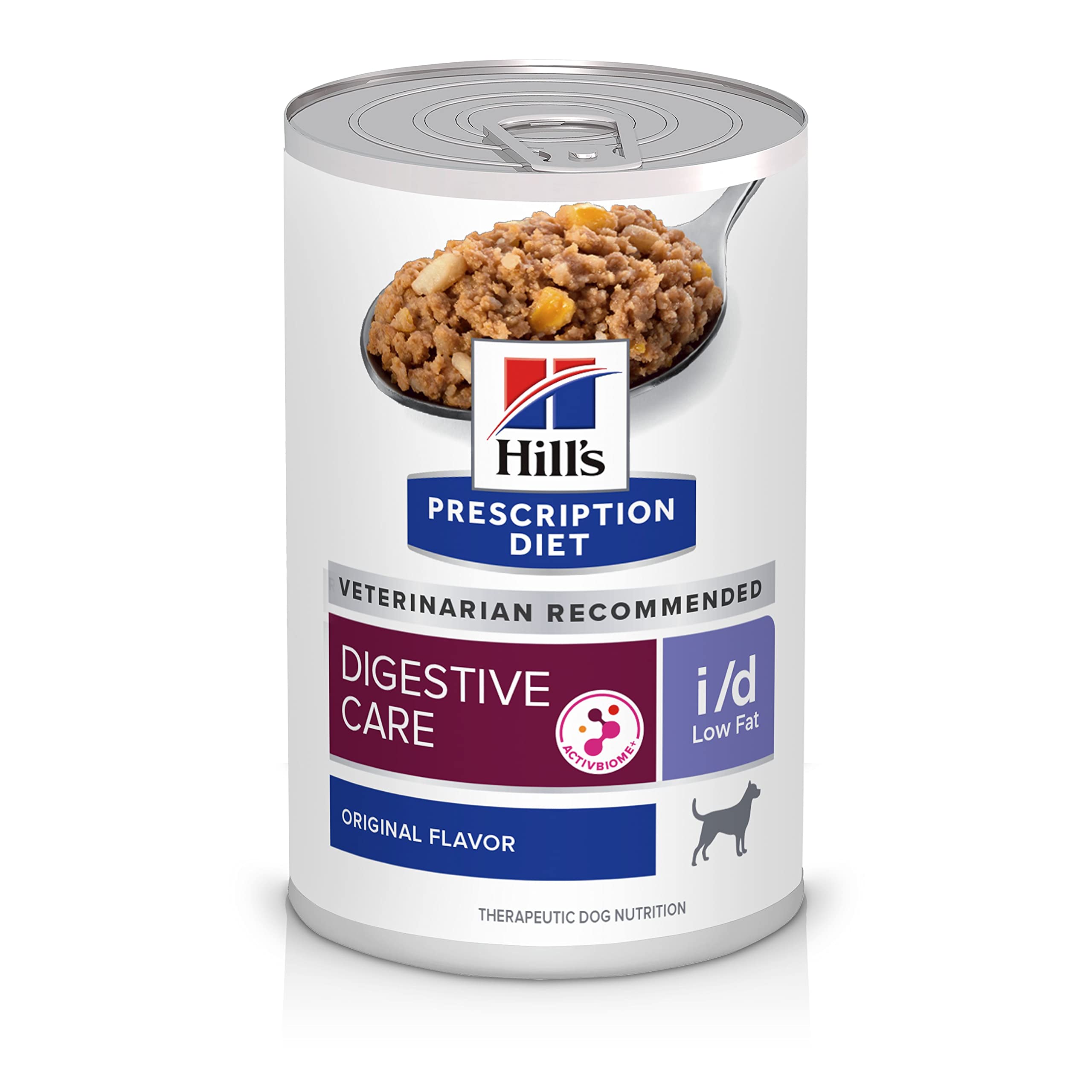 Hills Prescription Diet i/d Low Fat Digestive Care Original Flavor Wet Dog Food, Veterinary Diet, 13 Ounce (Pack of 12)