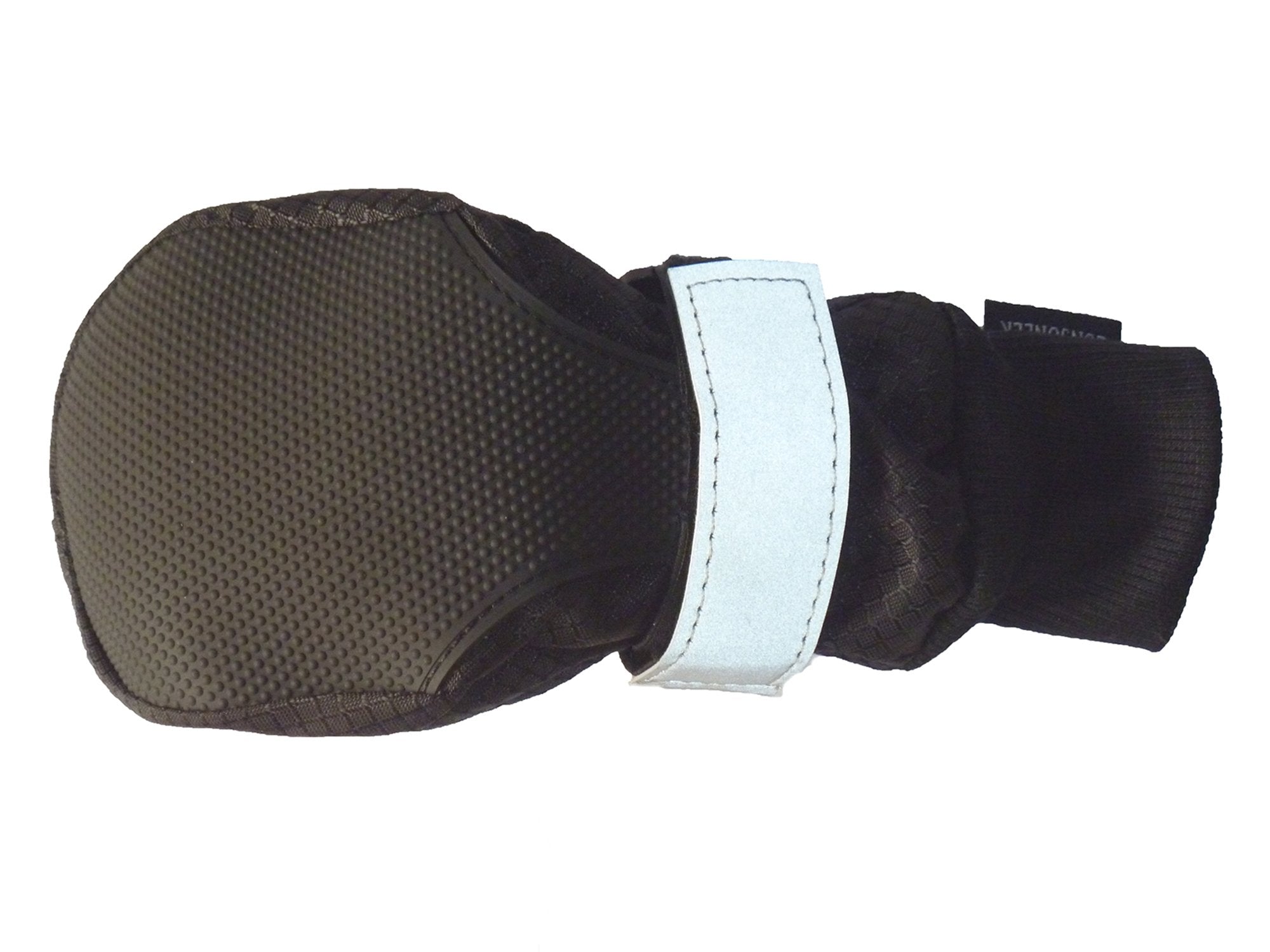 Lonsuneer Winter Paw Protector Dog Boots Waterproof Soft Sole And Nonslip Set Of 4 Color Black Size Medium