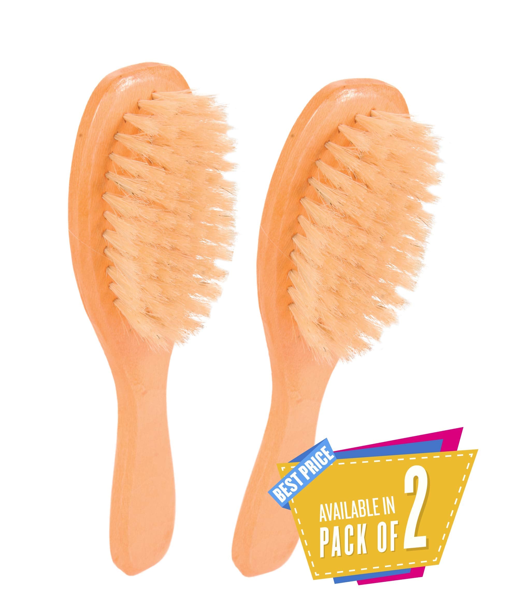 Trixie Dog/Cat Brush With Natural Bristles Pack Of 2