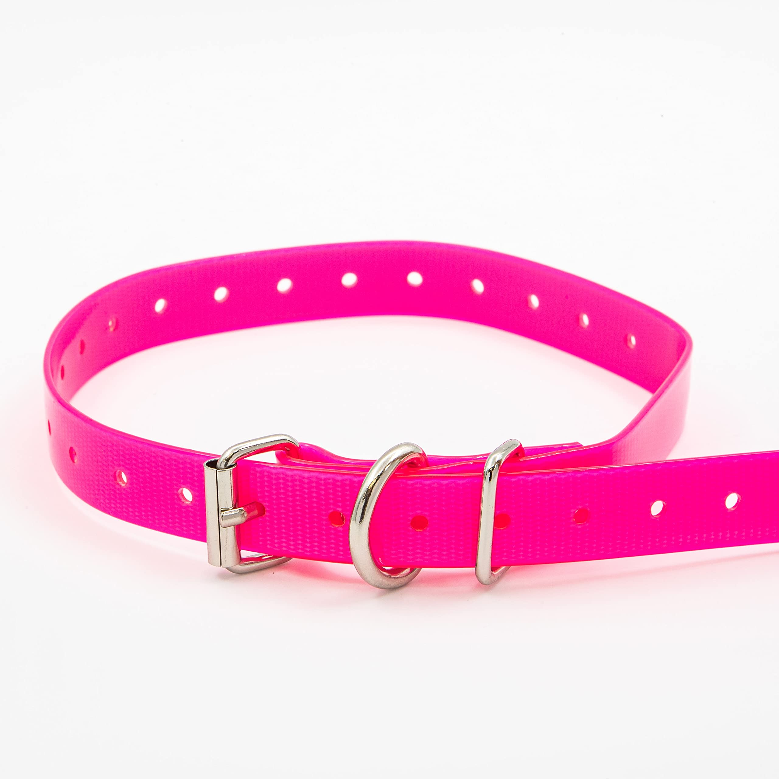 Trainpro Replacement ¾” Collar Strap Bands With Double Buckle Loop For All Brands Of Pet Shock Bark E Collars And Fences.