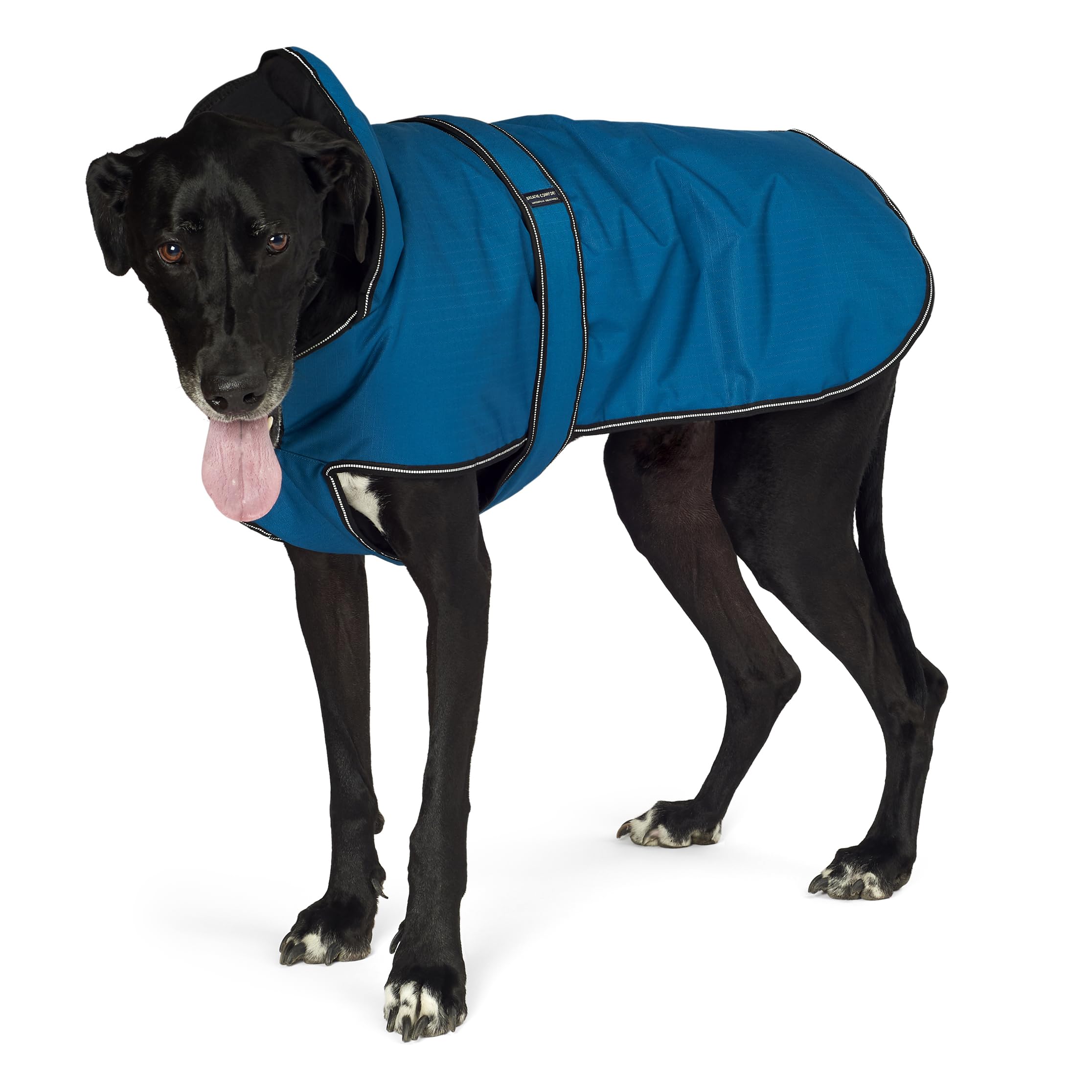 Petrageous 7303Txxl Juneau Waterproof Winter Dog Coat With Full Chest Coverage, Leash Opening - 28-Inch Long Heavyweight Jacket 
