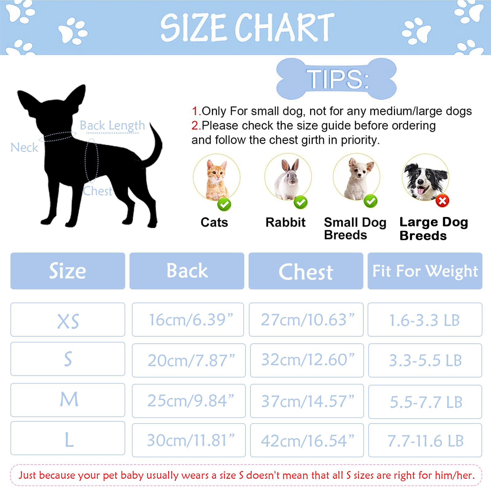 Dog Pajamas for Small Dogs Girl Boy Winter Onesies Pjs Cold Weather Puppy 4 Legged Sweater Clothes for Chihuahua Yorkie Teacup J