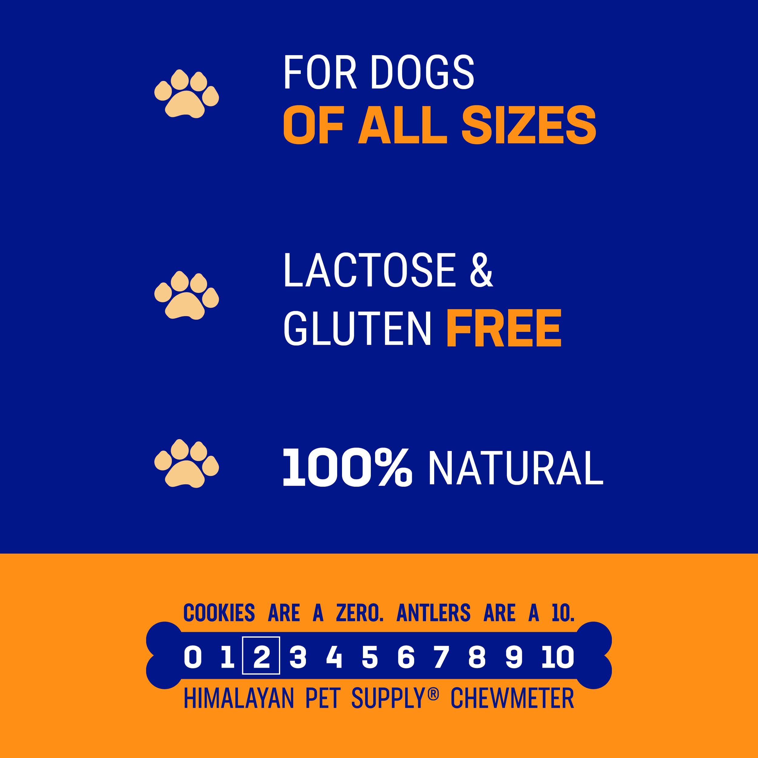 Himalayan Dog Happy Teeth Peanut Butter Large