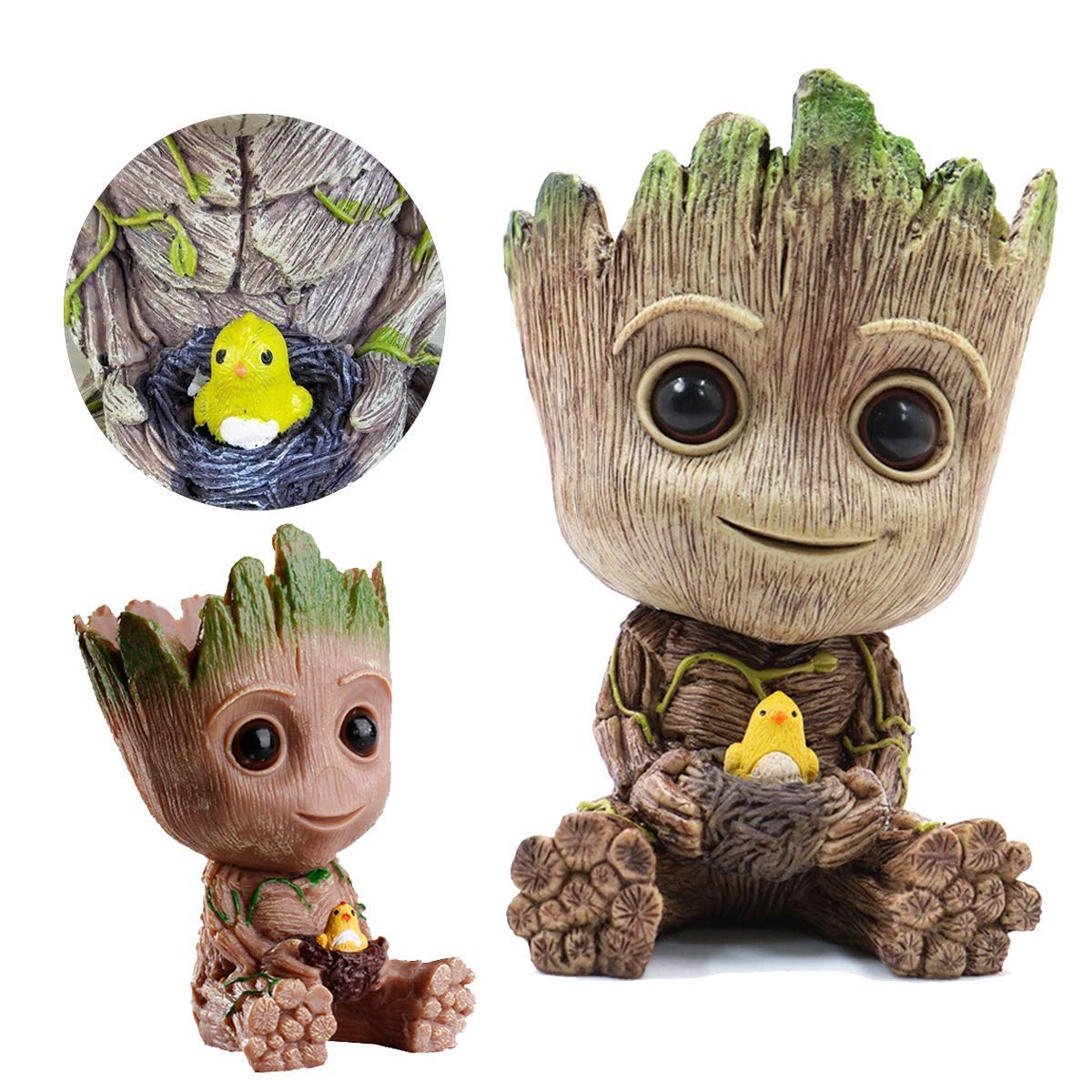 Teemo Aquarium Groot Air Bubbler Decorations, Air Bubbler Decorations For Fish Tank.
