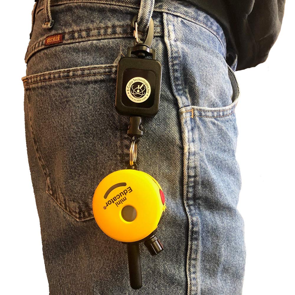 Educator Gear Keeper Retractable Transmitter Holder,Black