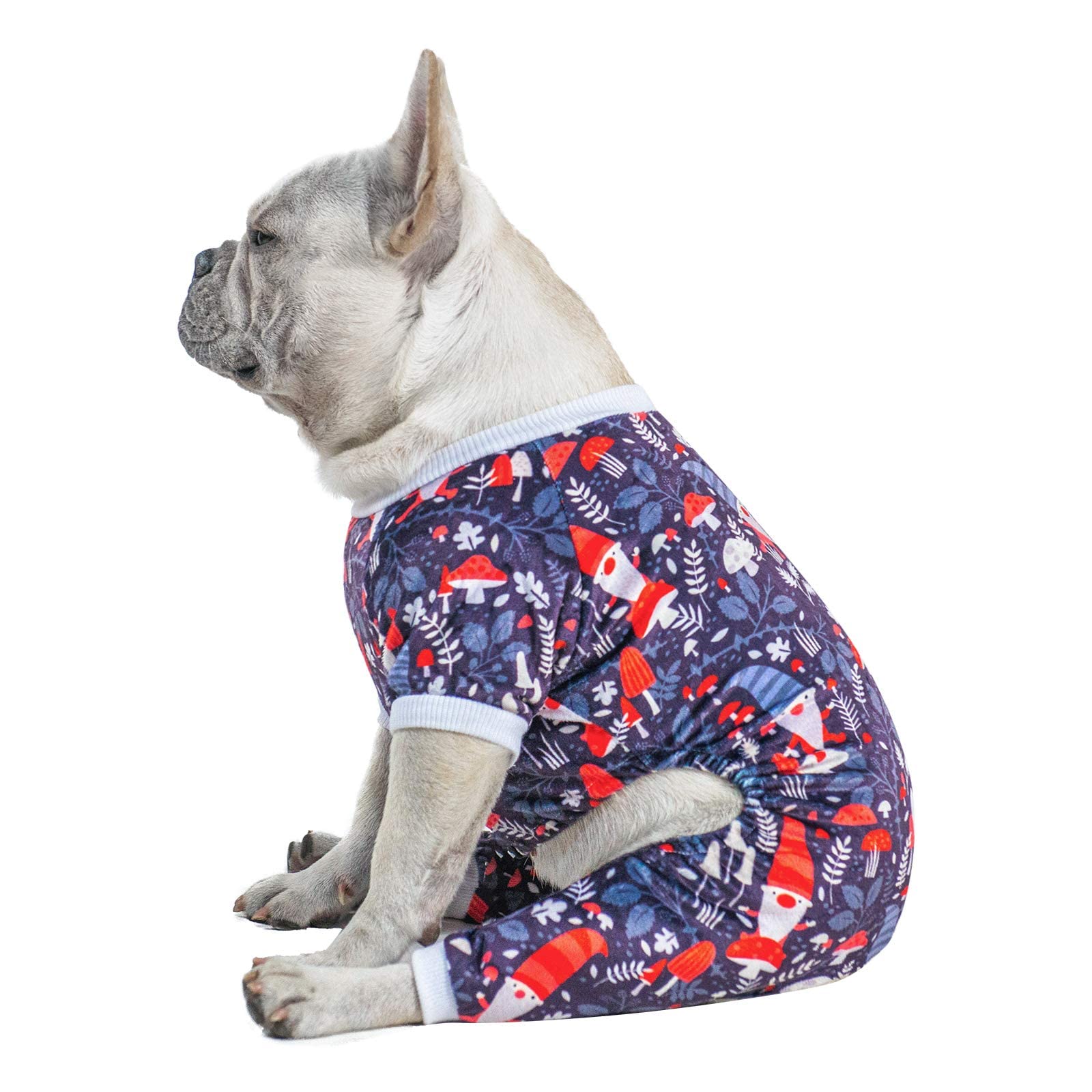 Cutebone Dog Christmas Pajamas Sweater Gifts For Small Dogs Clothes P136L