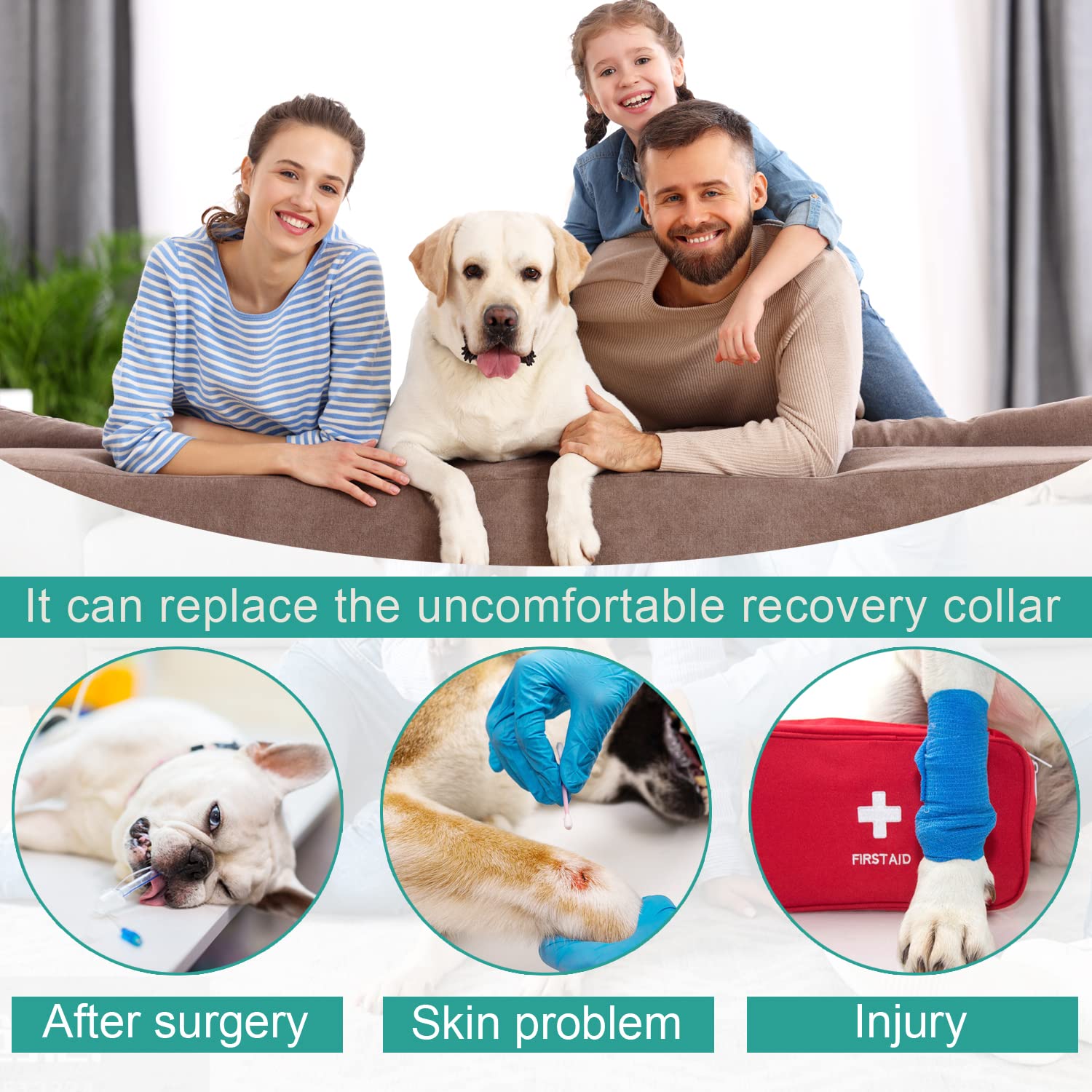 Etdane Dog Onesie For After Surgery Pet Surgical Recovery Suit Anti Shedding Bodysuit Long Sleeve Claming Pajamas With Legs For Female Male Dog (Xxx-Large, Pink)